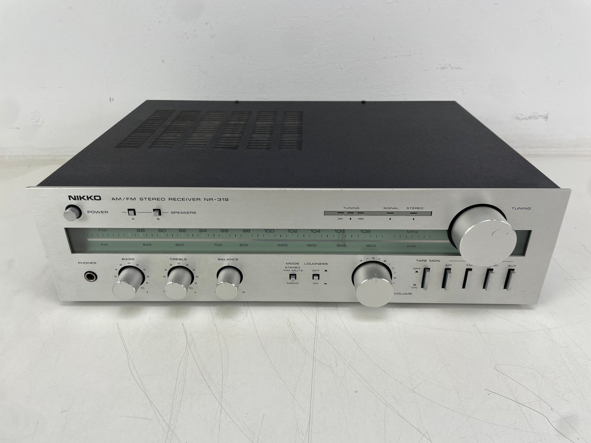Nikko – NR-319 –  AM/FM Stereo Receiver - Serviced (Pot-Meters Cleaned)