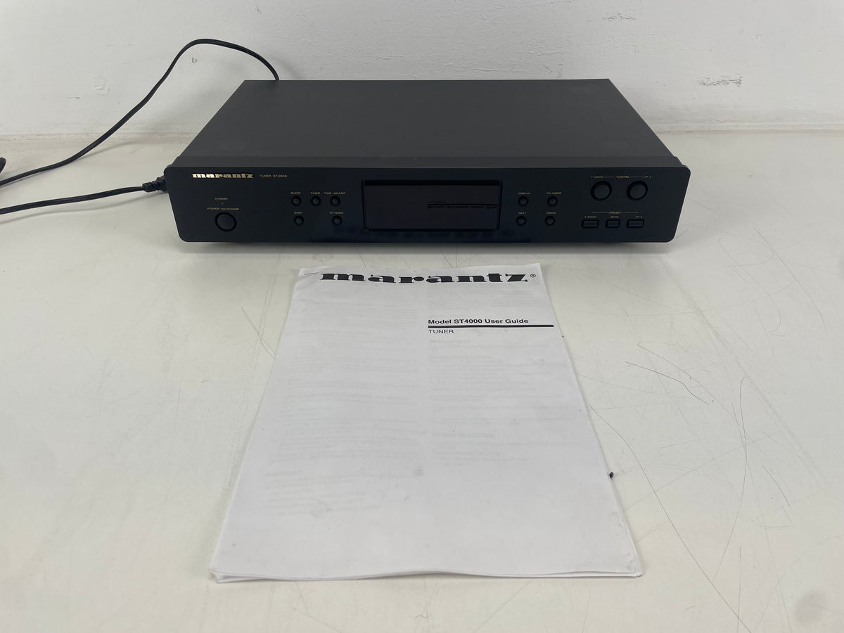 Marantz ST4000 – FM/AM Stereo Tuner – RDS – Includes User Guide