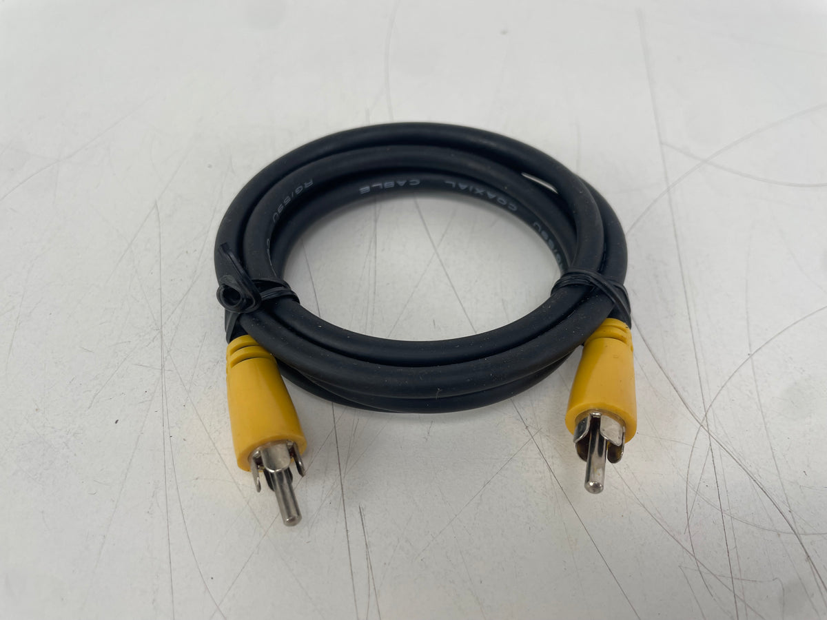 RCA Coaxial Cable – Male to Male – New Old Stock