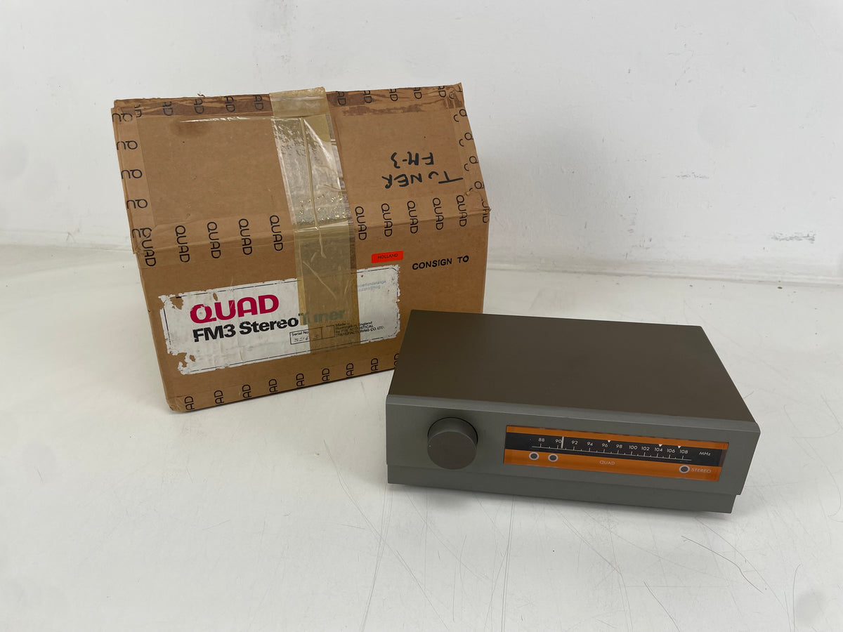 Quad – FM3 Stereo Tuner – Original Box – No Power Cable