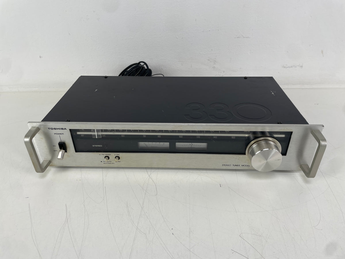 Toshiba – ST-330 – Vintage AM/FM Stereo Tuner – Dial Lamps Defective