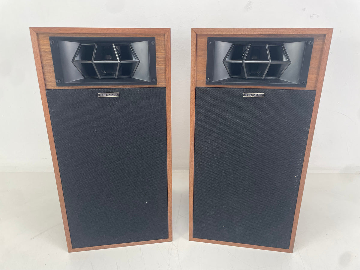 Monarch – SP-350 – 3-Way Passive Stereo Speakers (Pair) – New Old Stock – Fully Working – Original Boxes