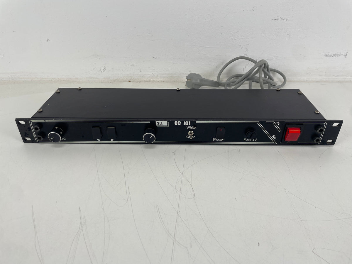 SLE - CD 101  - Vintage 19-Inch Disco Lighting Effect Controller - Rare