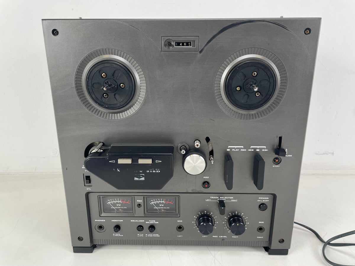 Akai - GX-215D - GX/3-Heads - 18CM Reel-to-Reel Recorder - Serviced (Repaired)