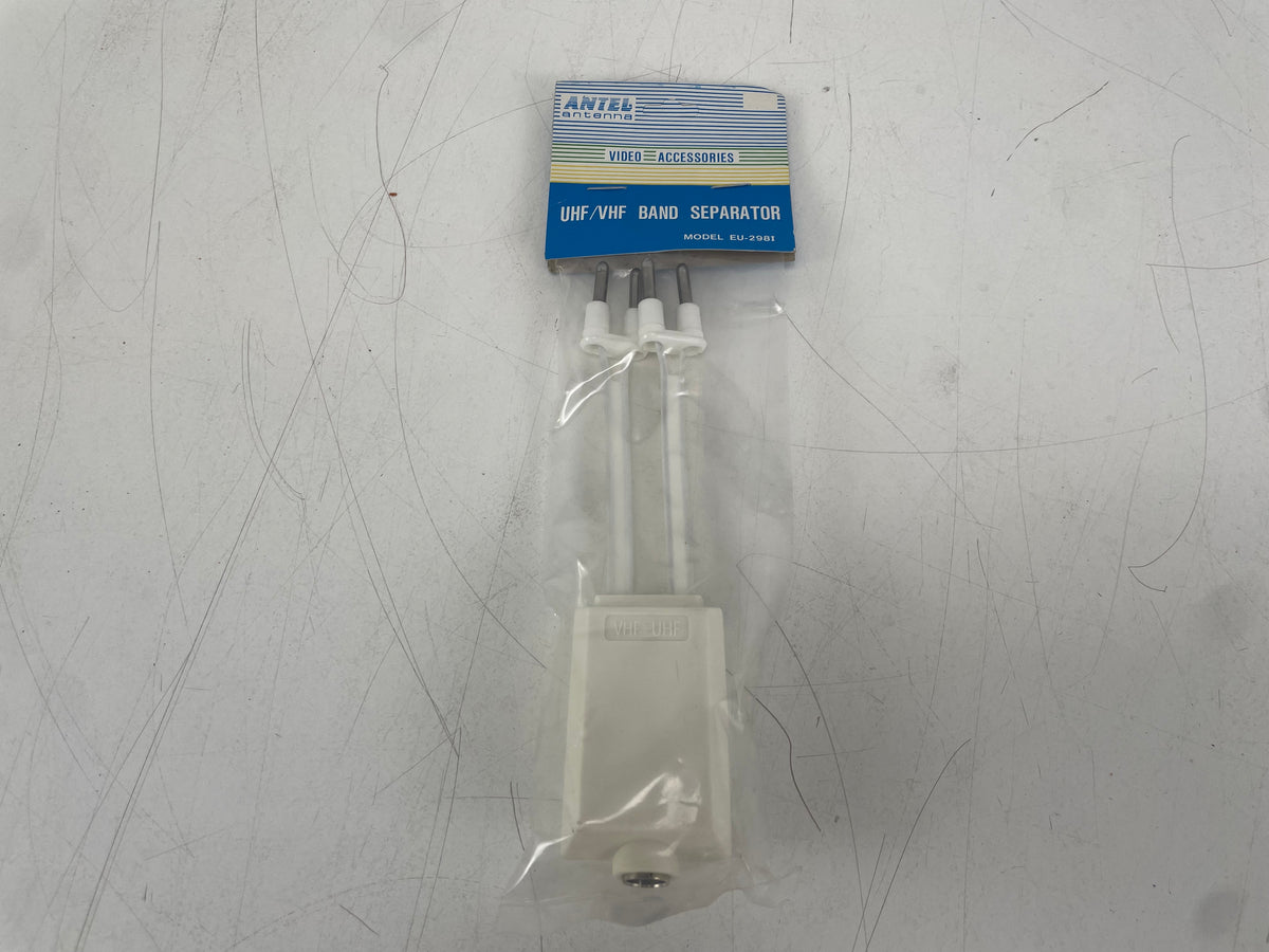 ANTEL – EU-2981 – UHF/VHF Band Separator – Vintage TV Antenna Adapter – New Old Stock