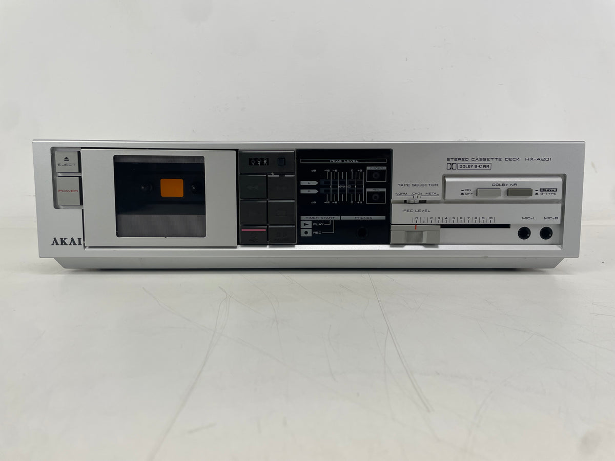 Akai – HX-A201 – Stereo Cassette Deck – Dolby B/C