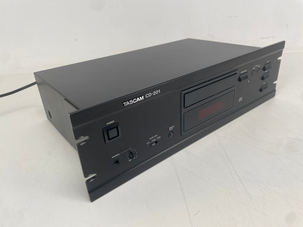 Tascam – CD-201 – Professional CD Player – Serviced (Repaired/Repainted) – Remote Included