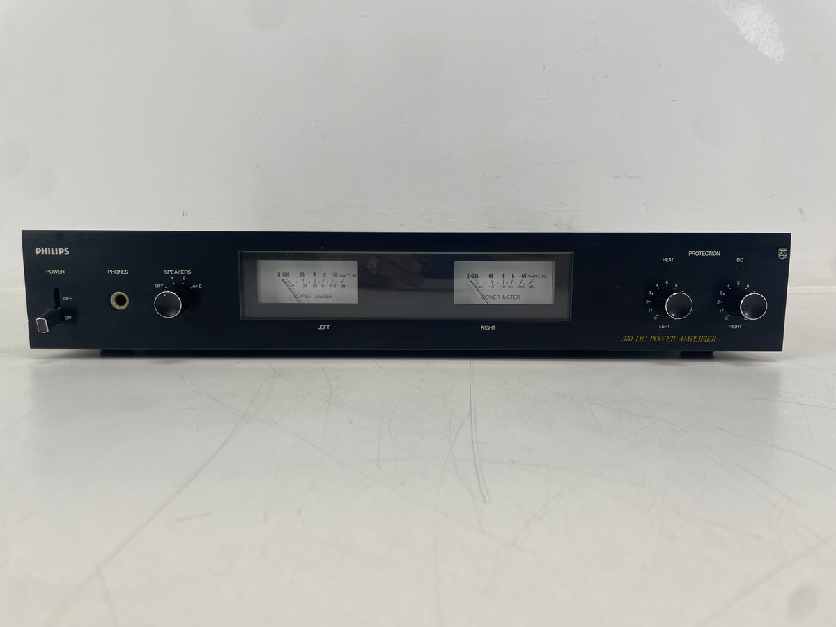 Philips – 370 DC Power Amplifier – Stereo HiFi Power Amplifier