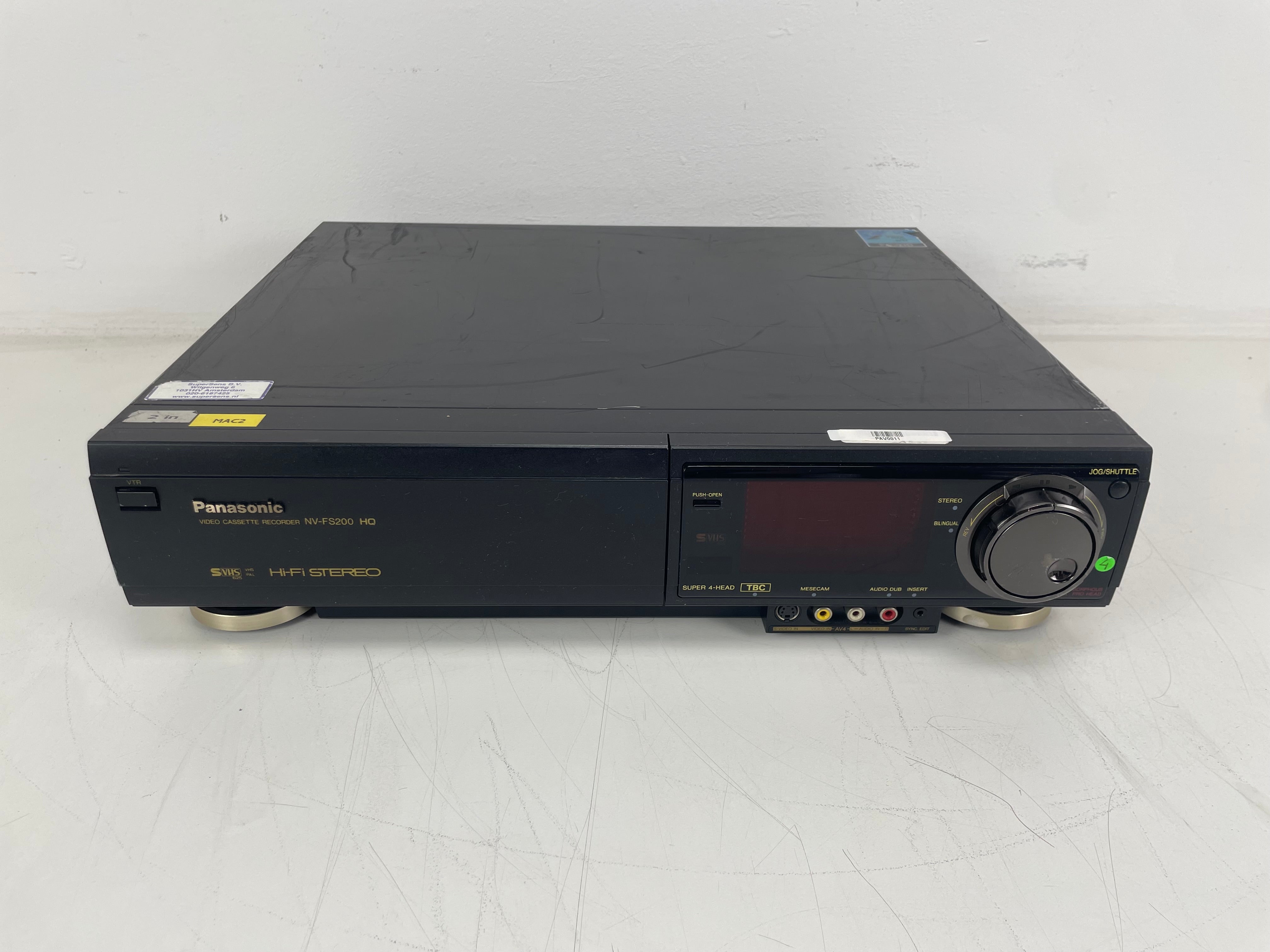 Panasonic - NV-FS200 - HQ - S-VHS - Video Cassette Recorder