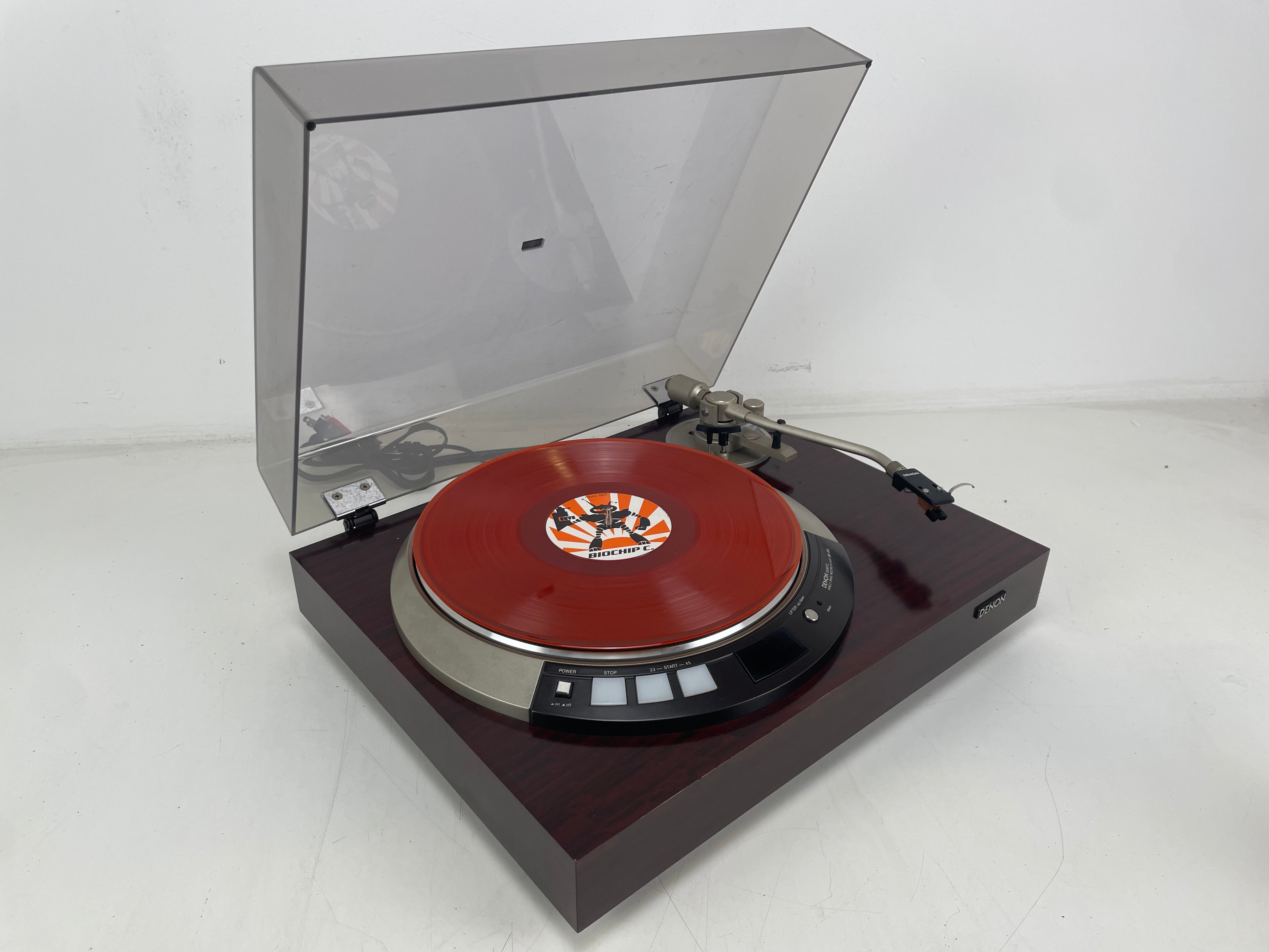 Denon - DP-55L - Quartz Direct Drive Turntable – ⚠ 110V ⚠ – Pickering UV-15 - Serviced (Repaired)