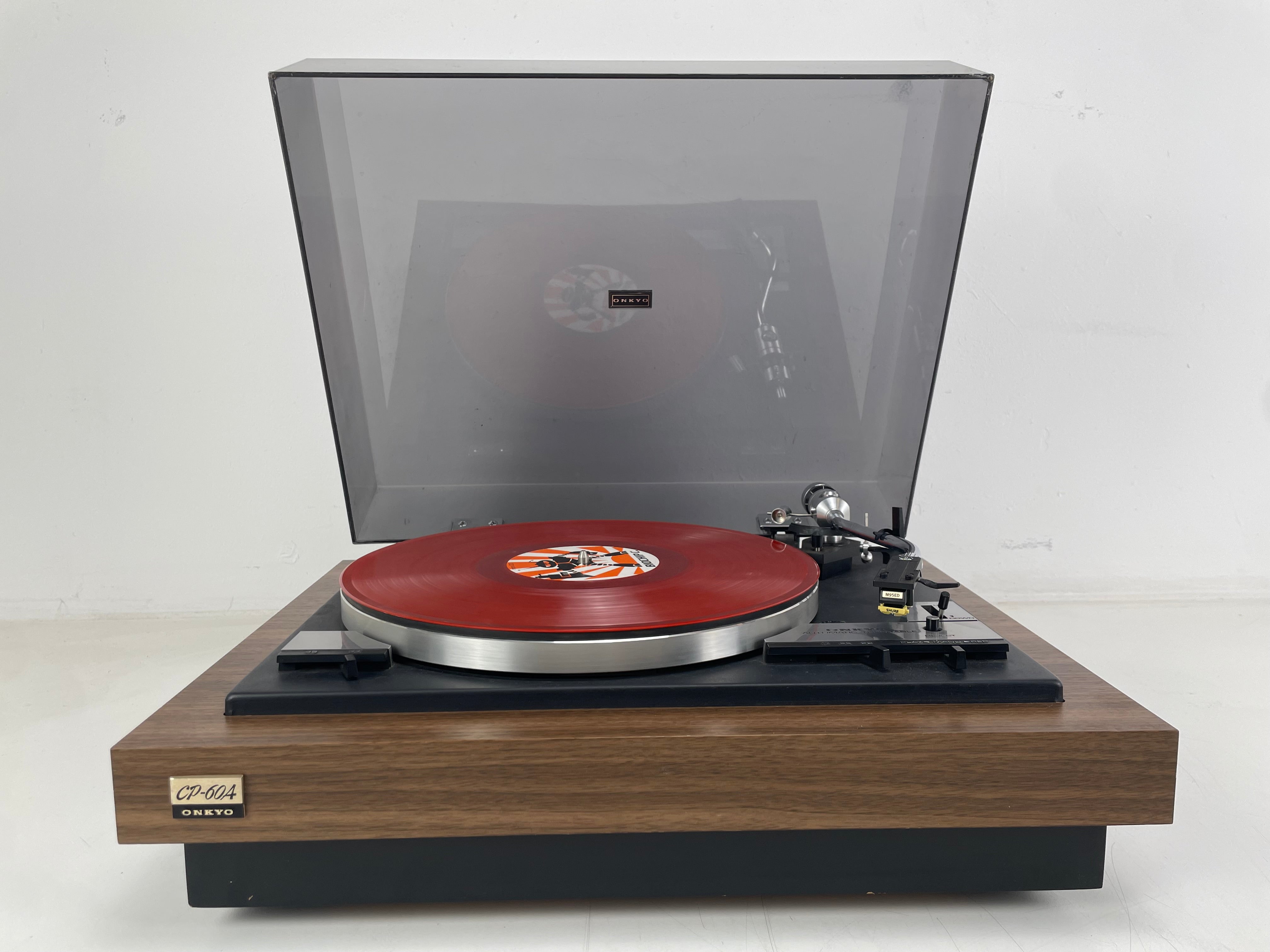 Onkyo - CP-60A - Turntable - Shure M95ED Stylus - Serviced (Repaired)