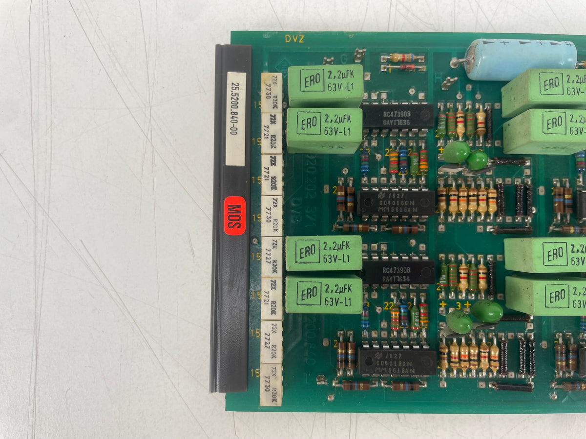 Telefunken – BC-MV1 – Measurement Amp Board – M15A Multitrack – 25.5200.840-00