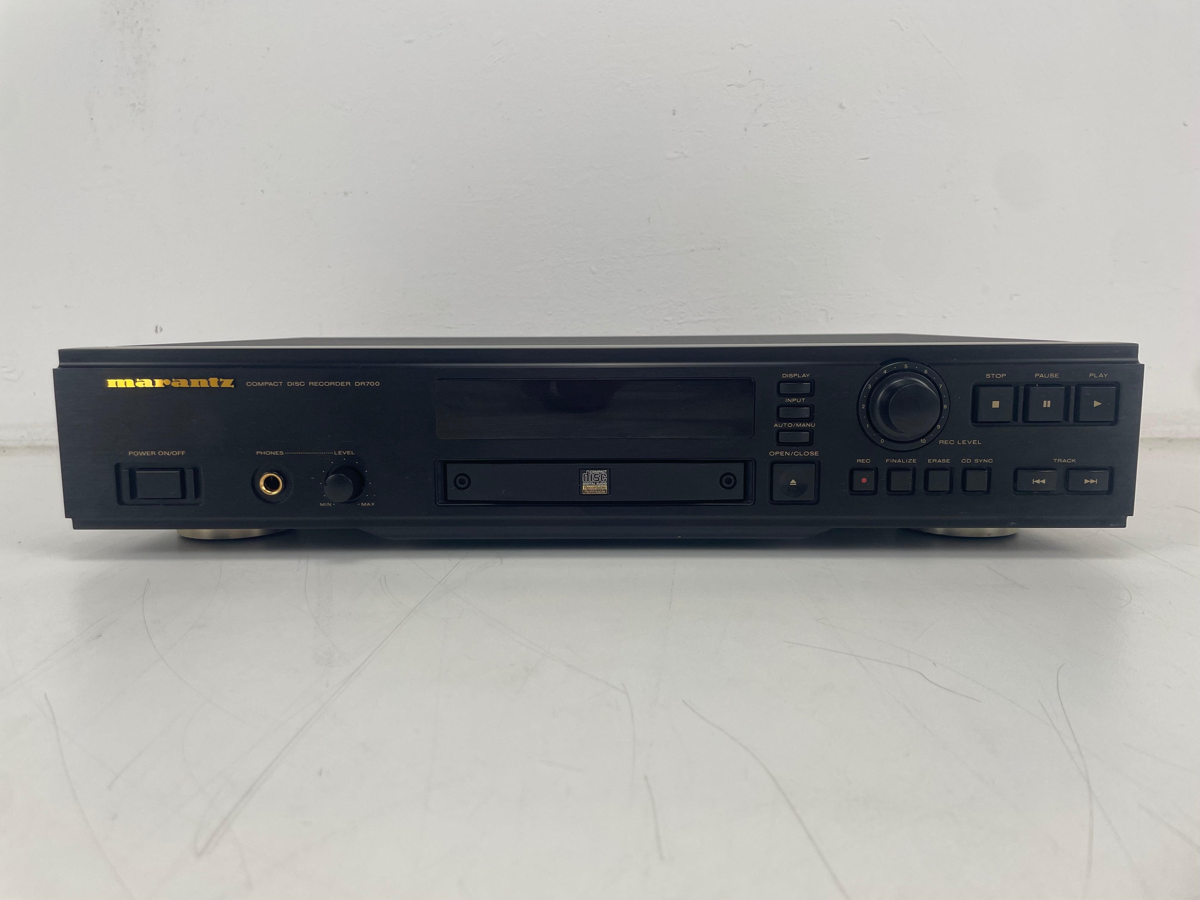 Marantz - DR700 - Compact Disc Recorder