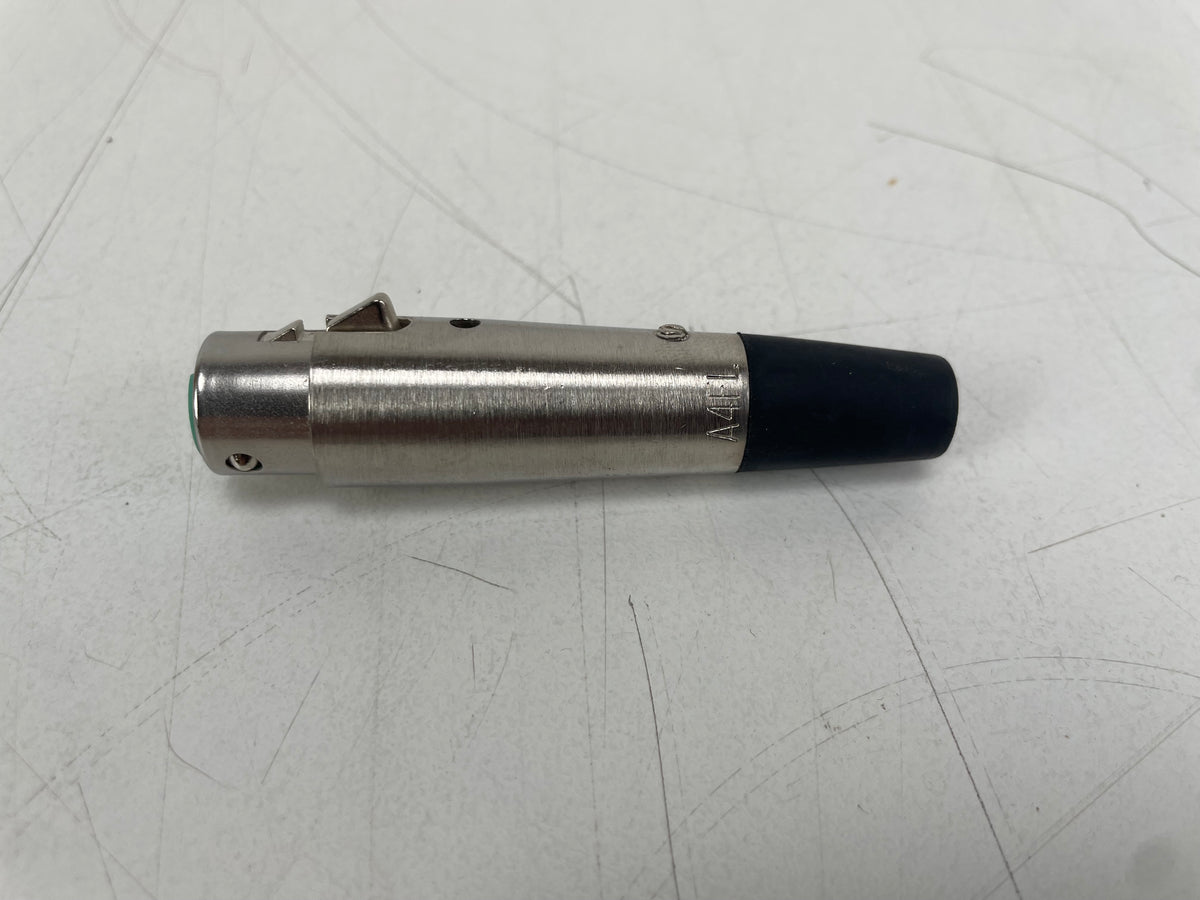 Switchcraft A4FL – 4-Pin Female XLR Connectors – NOS – Lot of 5