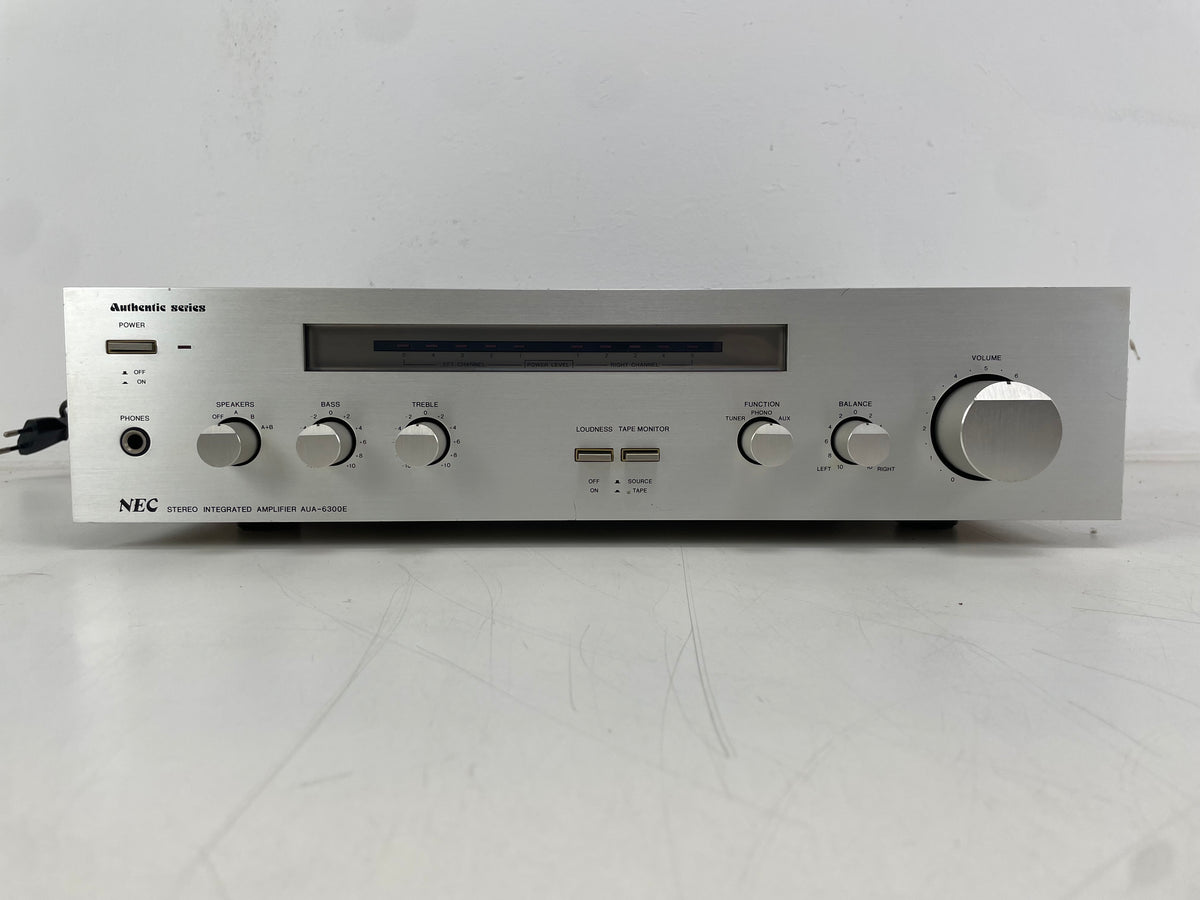 NEC – AUA-6300E – Stereo Integrated Amplifier – Serviced (Cleaned)