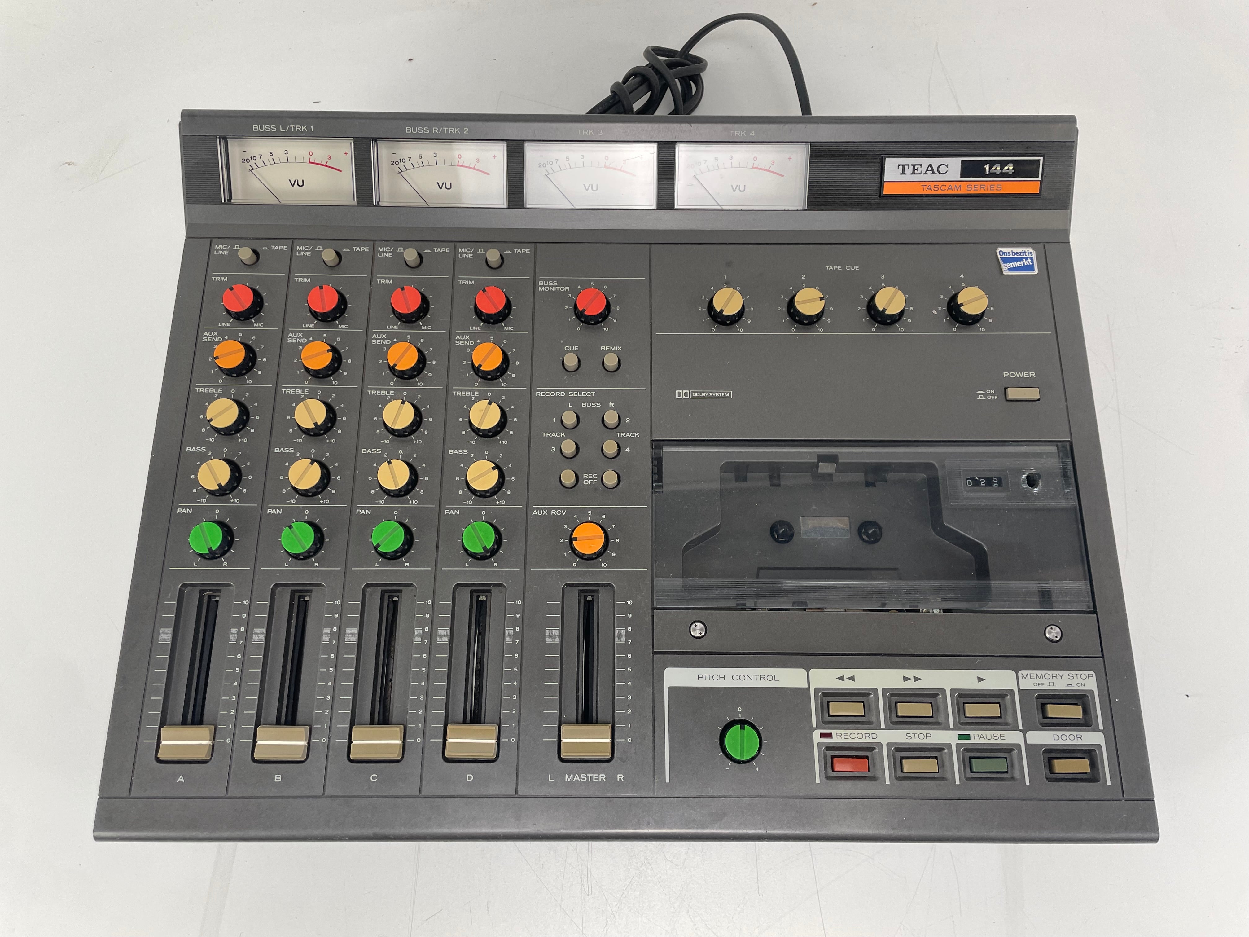 TEAC - 144 - Portastudio Multitrack Cassette Recorder - Serviced (Repaired)