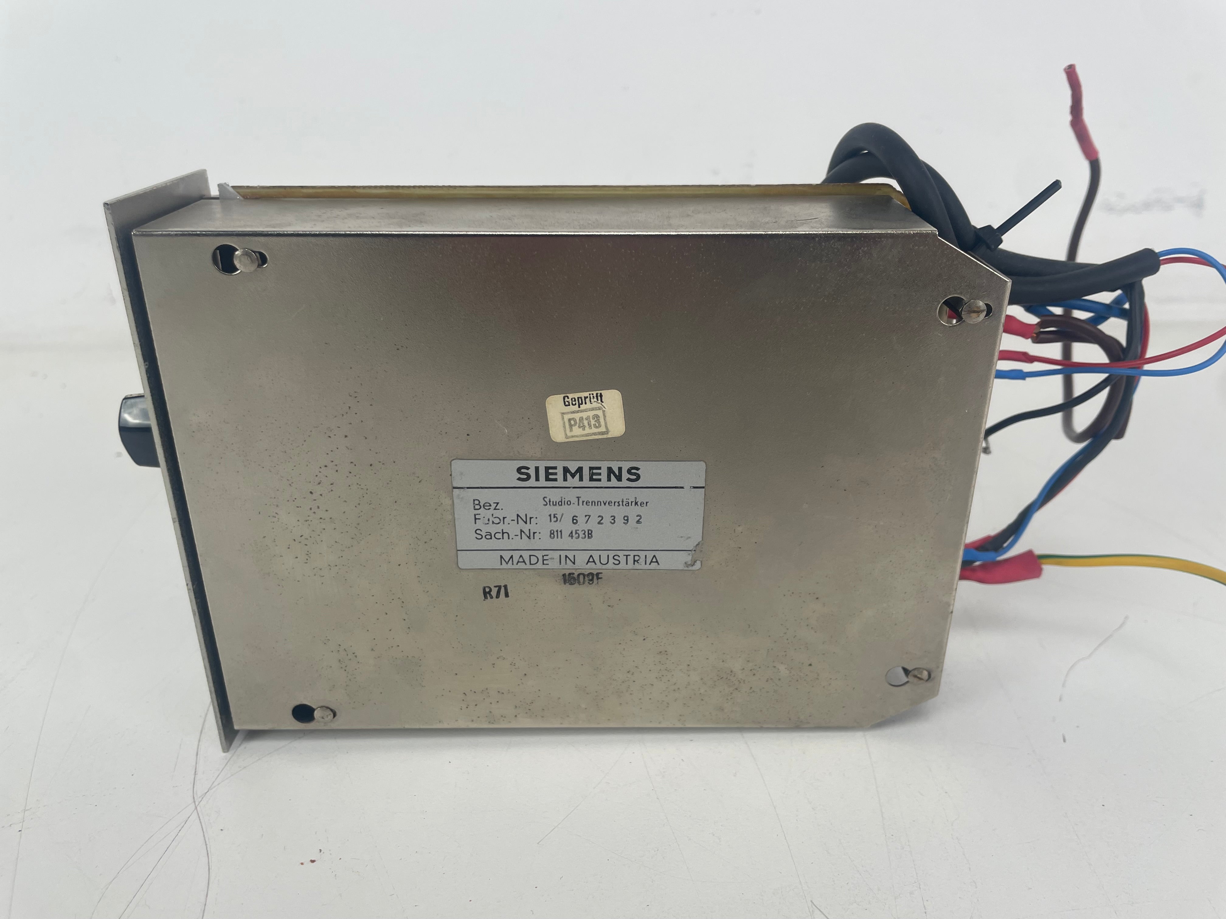 Siemens - WSW - IA 811435c  Studio Trennverstärker - With plugs (No.2)