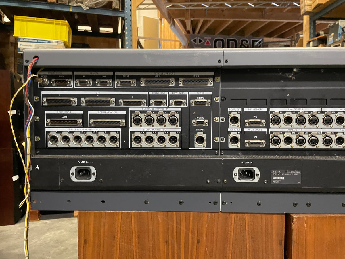 Sony – DMX-B4016 – Professional Digital Broadcast Audio Mixer – Power Tested – SOLD AS IS