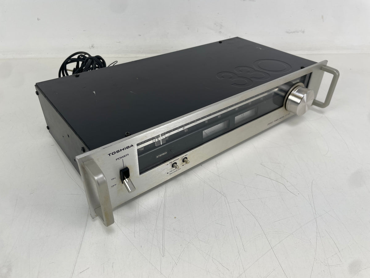 Toshiba – ST-330 – Vintage AM/FM Stereo Tuner – Dial Lamps Defective
