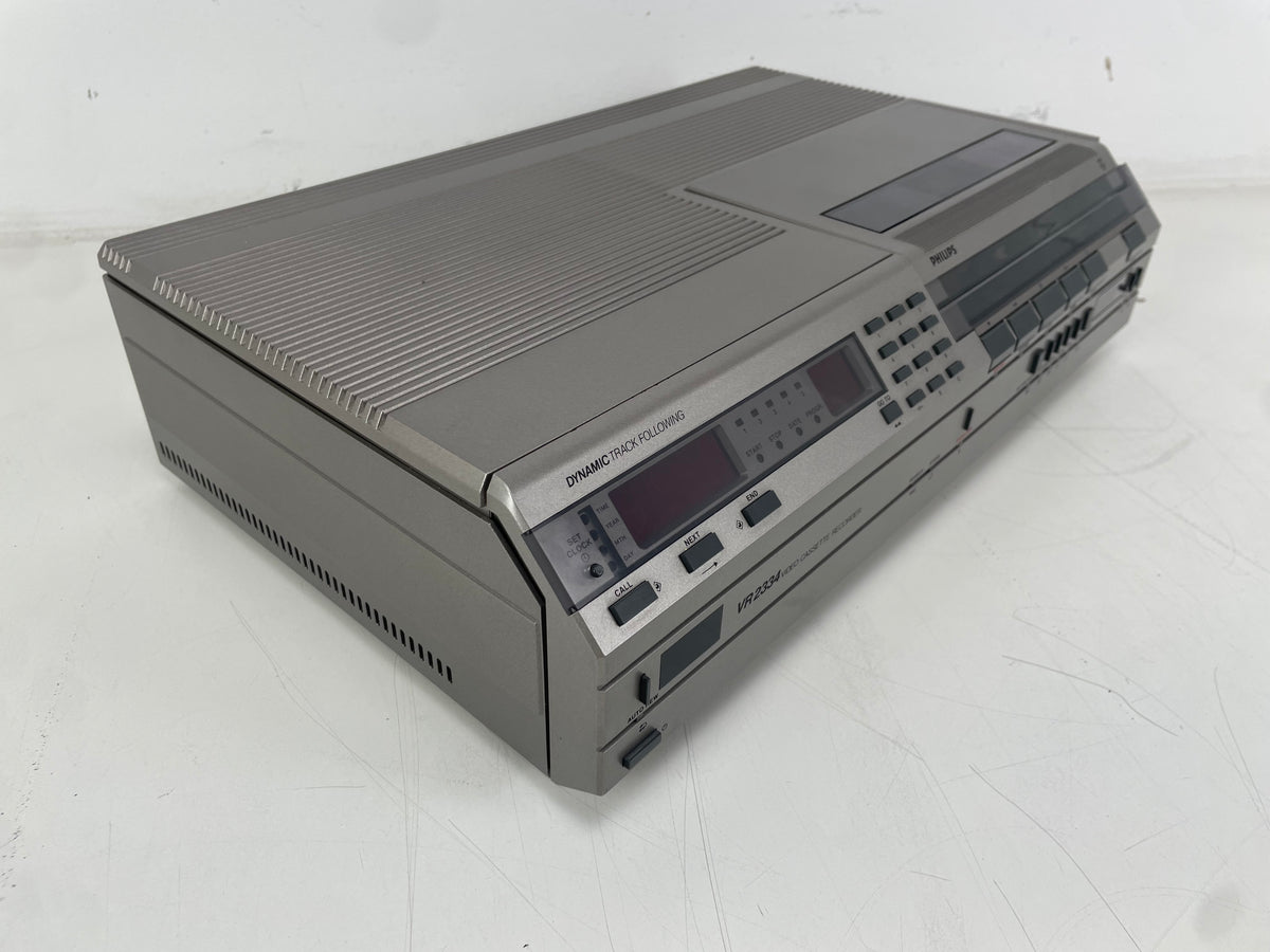 Philips – VR2334/00 – Video 2000 Video Cassette Recorder – Serviced (Repaired/Replaced)