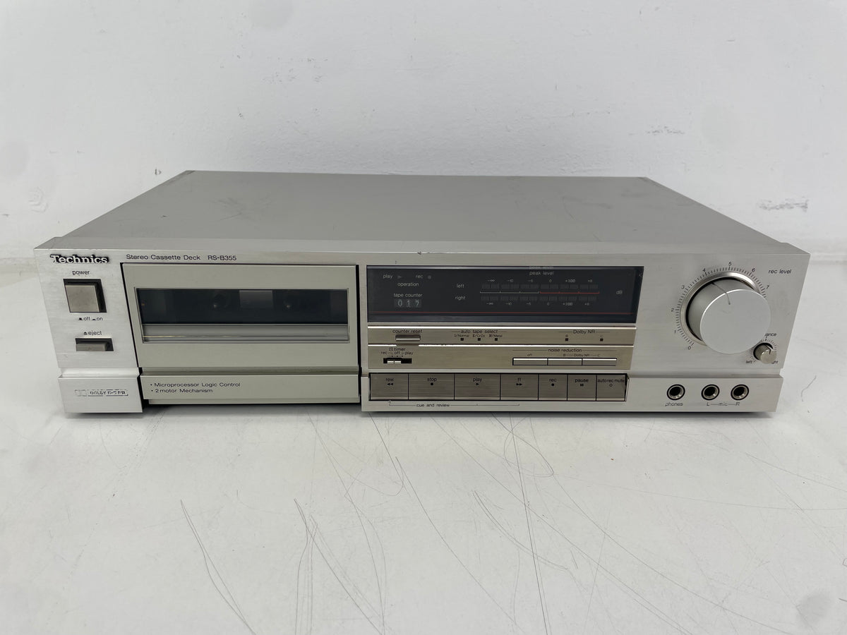 Technics – RS-B355 – Stereo Cassette Deck – 2-Head – Dolby B/C – 2 Motor