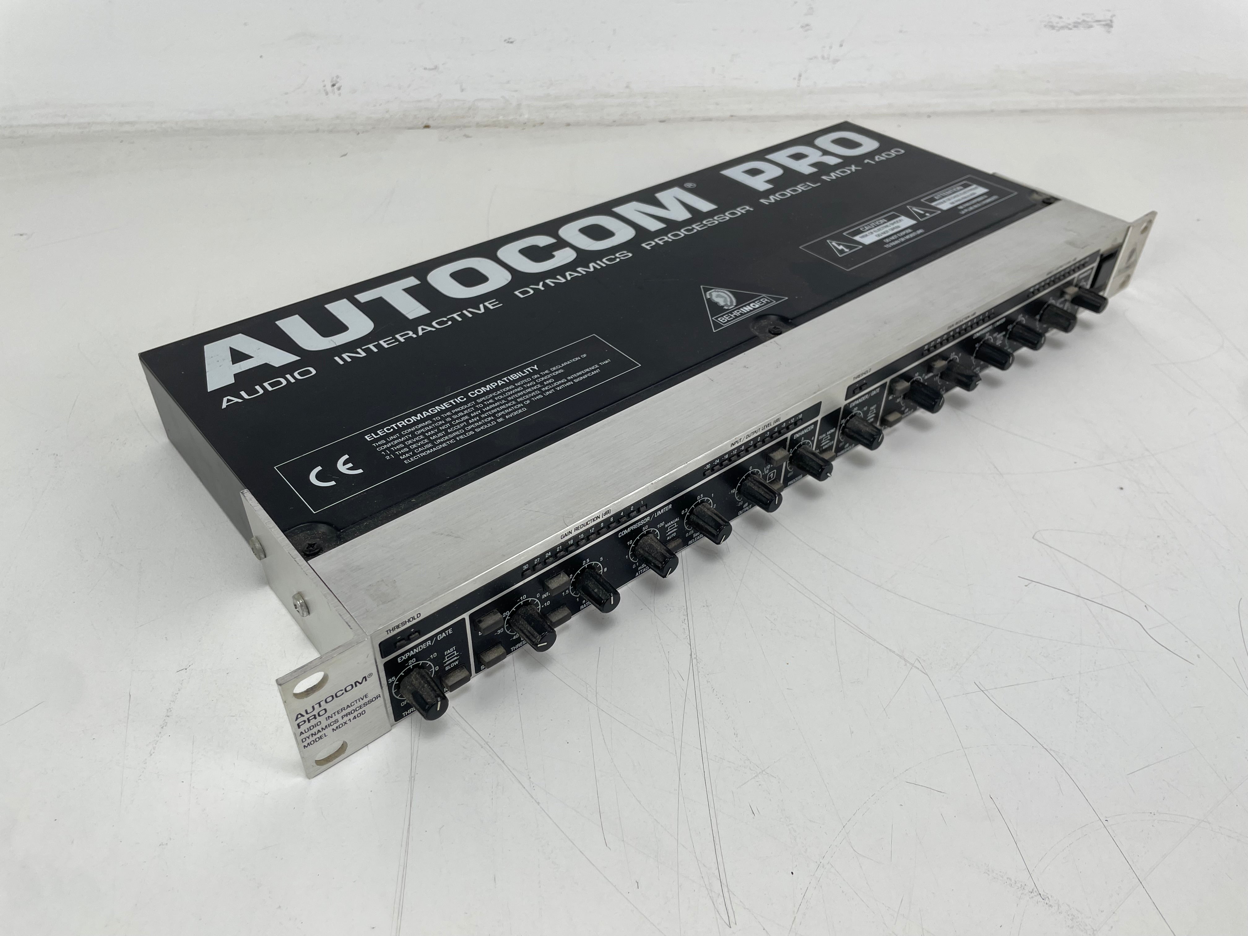 Behringer - MDX 1400 - Autocom Pro - Dynamics Processor - Used / Needs Cleaning