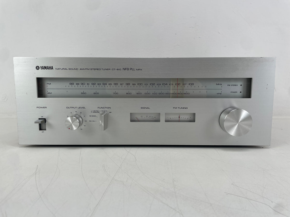 Yamaha – CT-610 – Natural Sound AM/FM Stereo Tuner