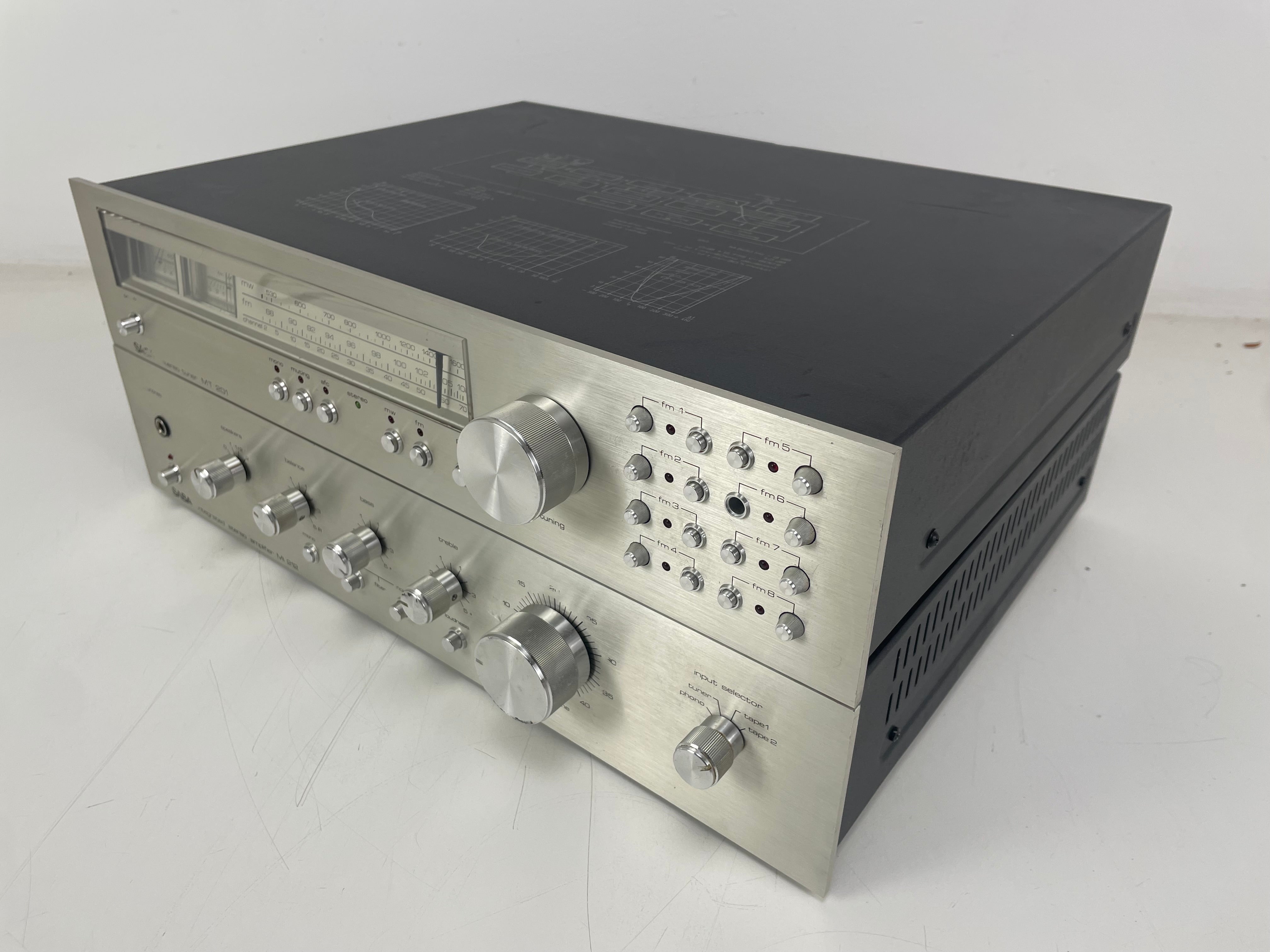 SABA - MI212/MT201 - Integrated Amplifier + Tuner Set