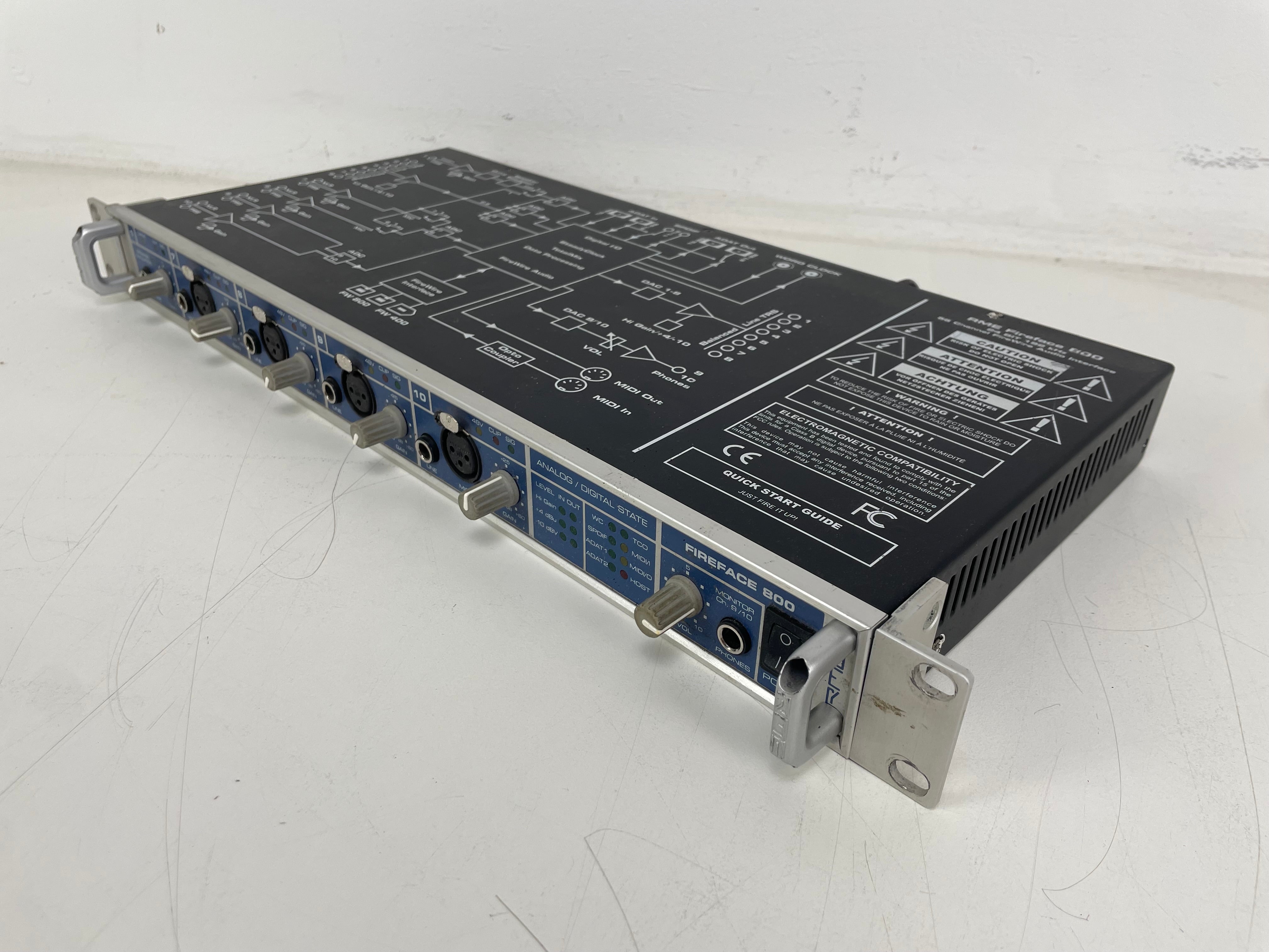 RME - Fireface 800 - Interface