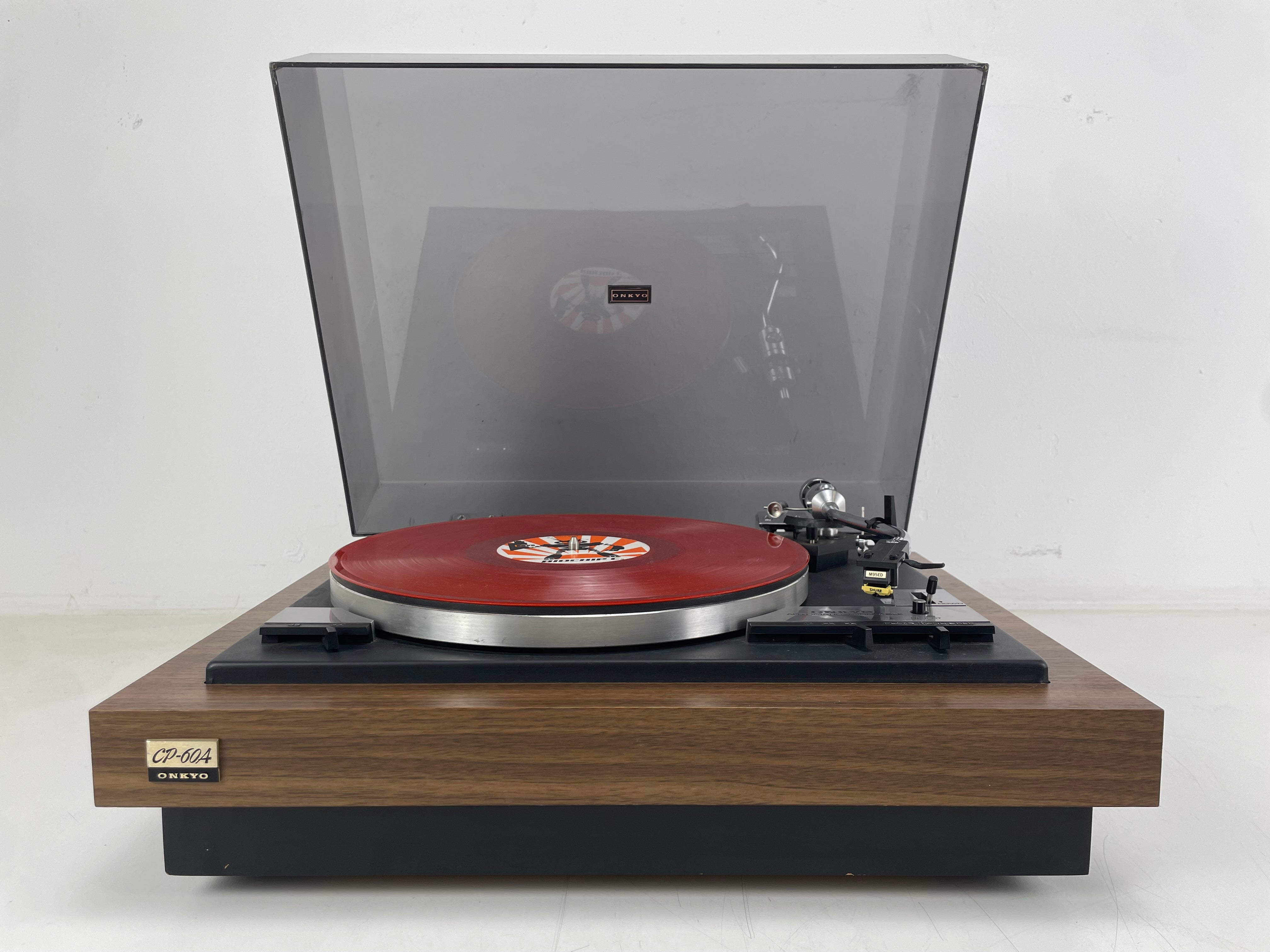 Onkyo - CP-60A - Turntable - Shure M95ED Stylus - Serviced (Repaired)