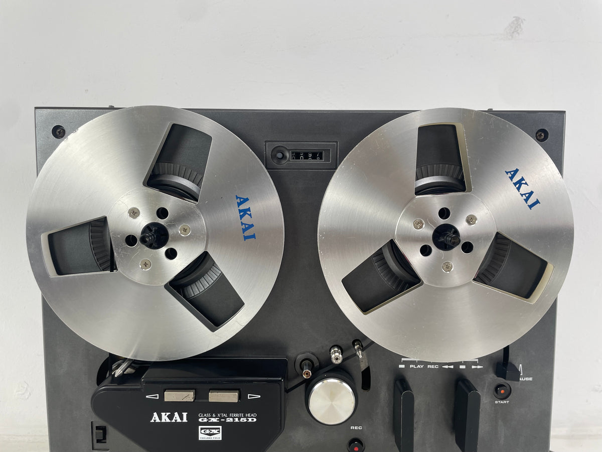 Akai – GX-215D – 3-Head – Reel-to-Reel Tape Recorder – Serviced – New Belt – GX Heads
