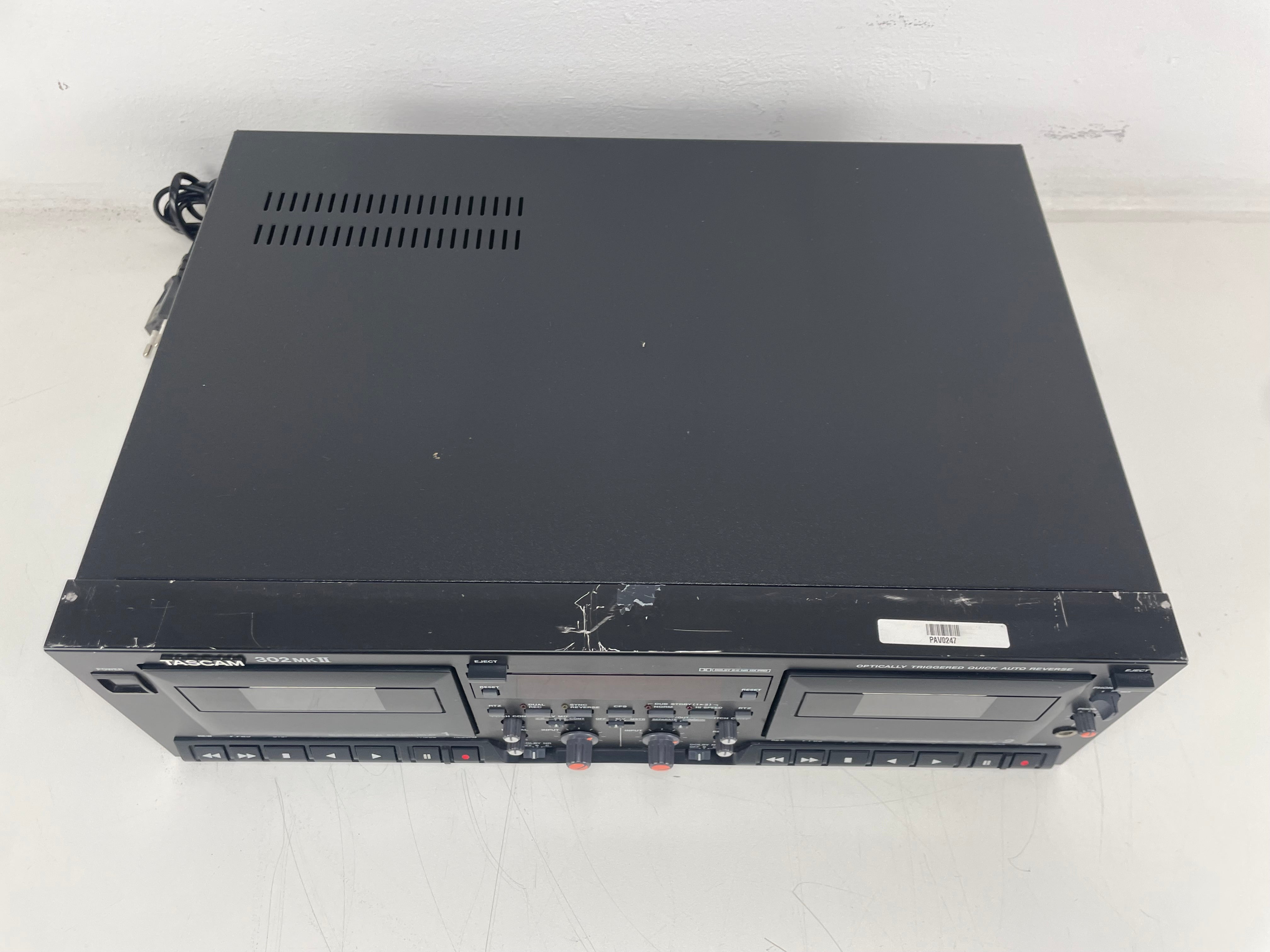 Tascam - 302 MK2 - Double Cassette Deck - 2-Head