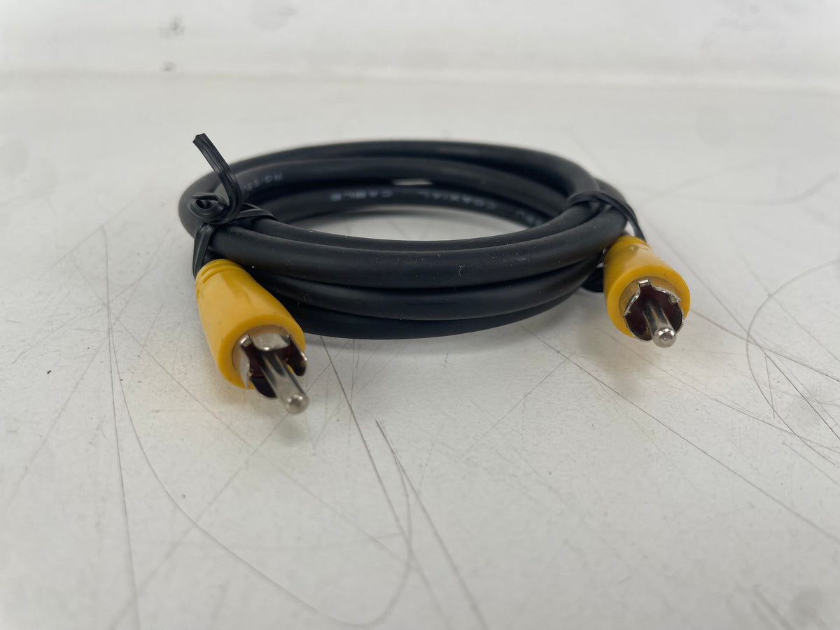 RCA Coaxial Cable – Male to Male – New Old Stock