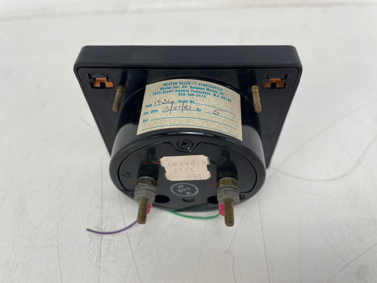 Weston – Vintage Center-Zero Analog Panel Meter – N / P Scale ±5