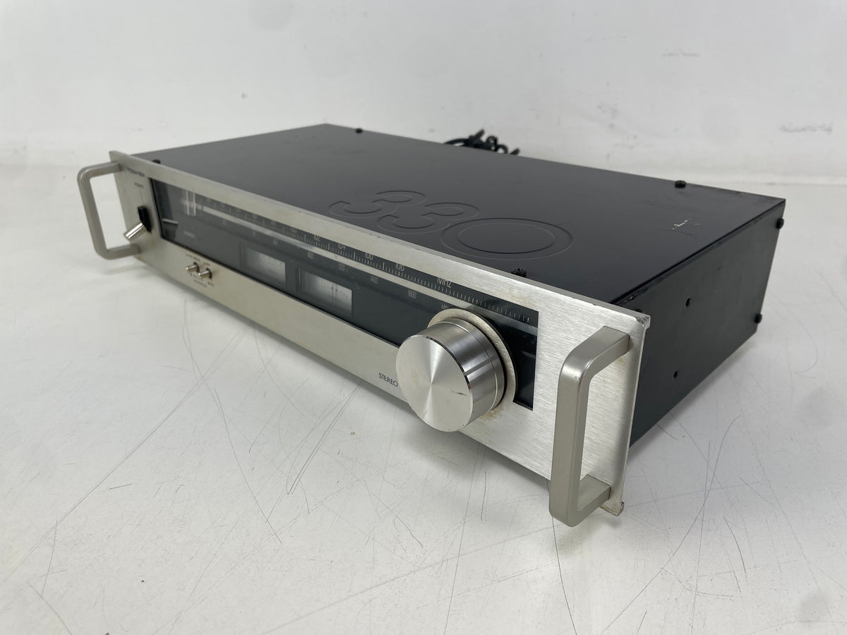 Toshiba – ST-330 – Vintage AM/FM Stereo Tuner – Dial Lamps Defective