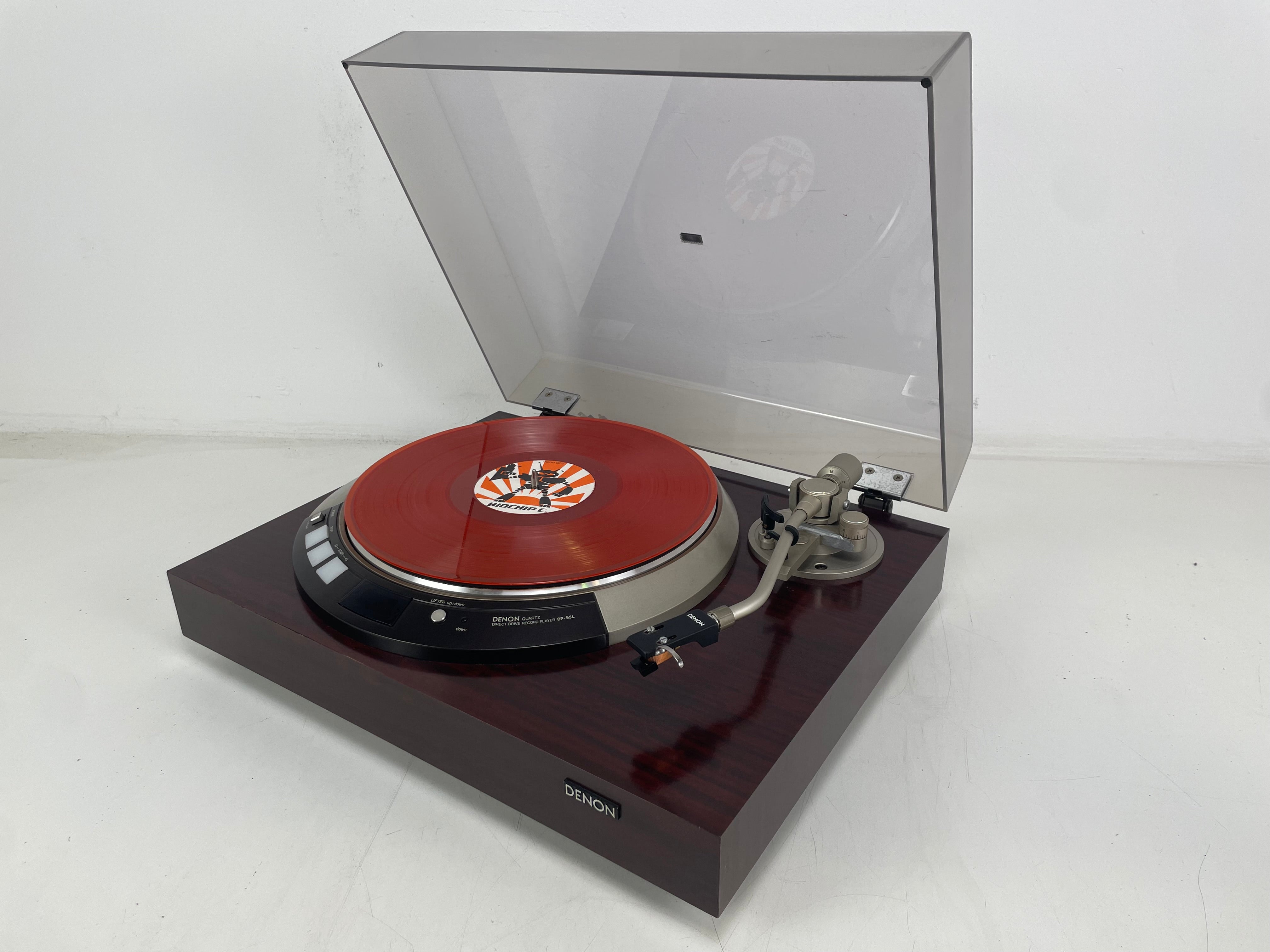 Denon - DP-55L - Quartz Direct Drive Turntable – ⚠ 110V ⚠ – Pickering UV-15 - Serviced (Repaired)