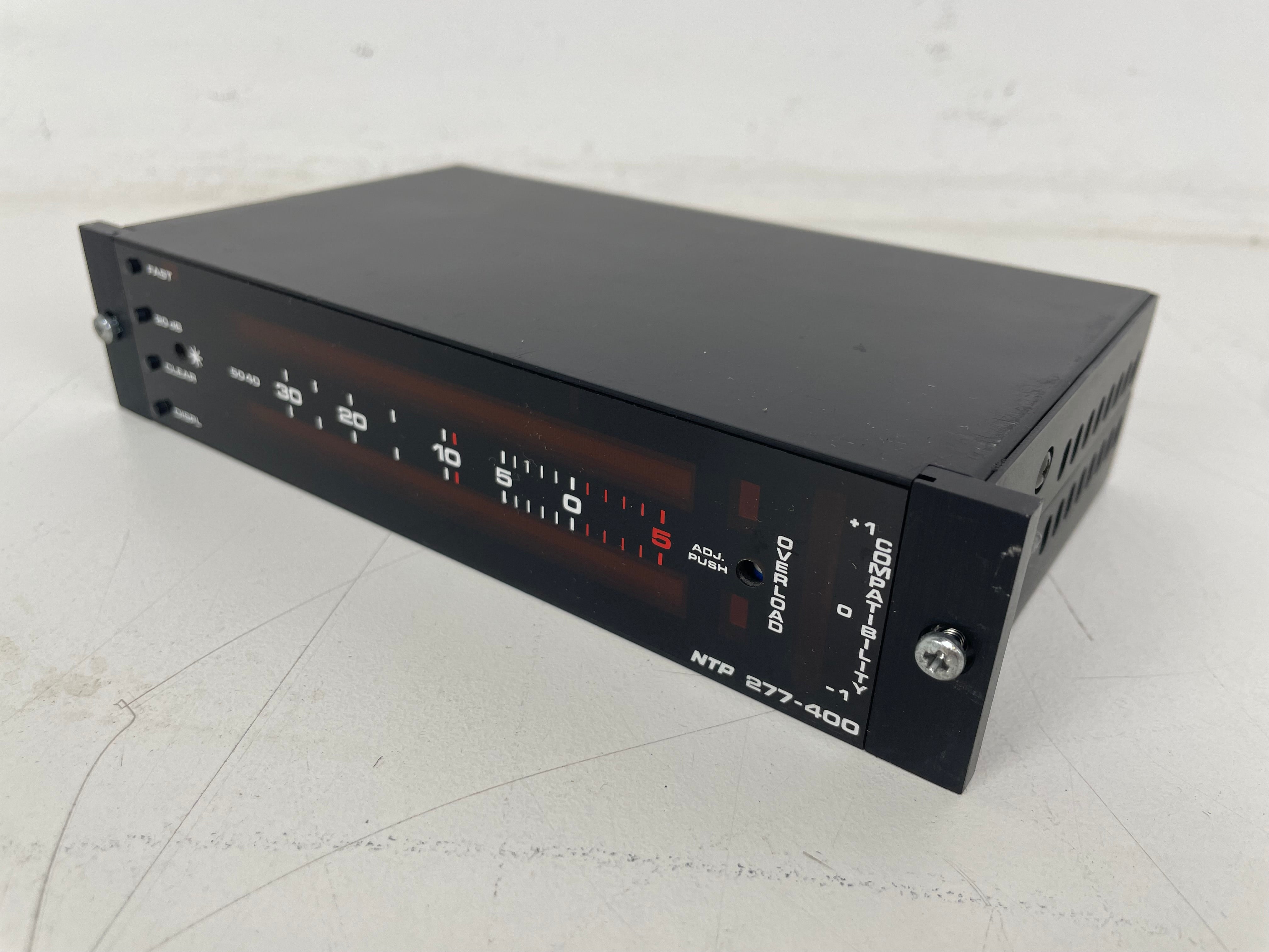 NTP - 277-400 - Stereo PPM RMS Phase Correlation Meter - Inc. Specs/Pinout Sheet