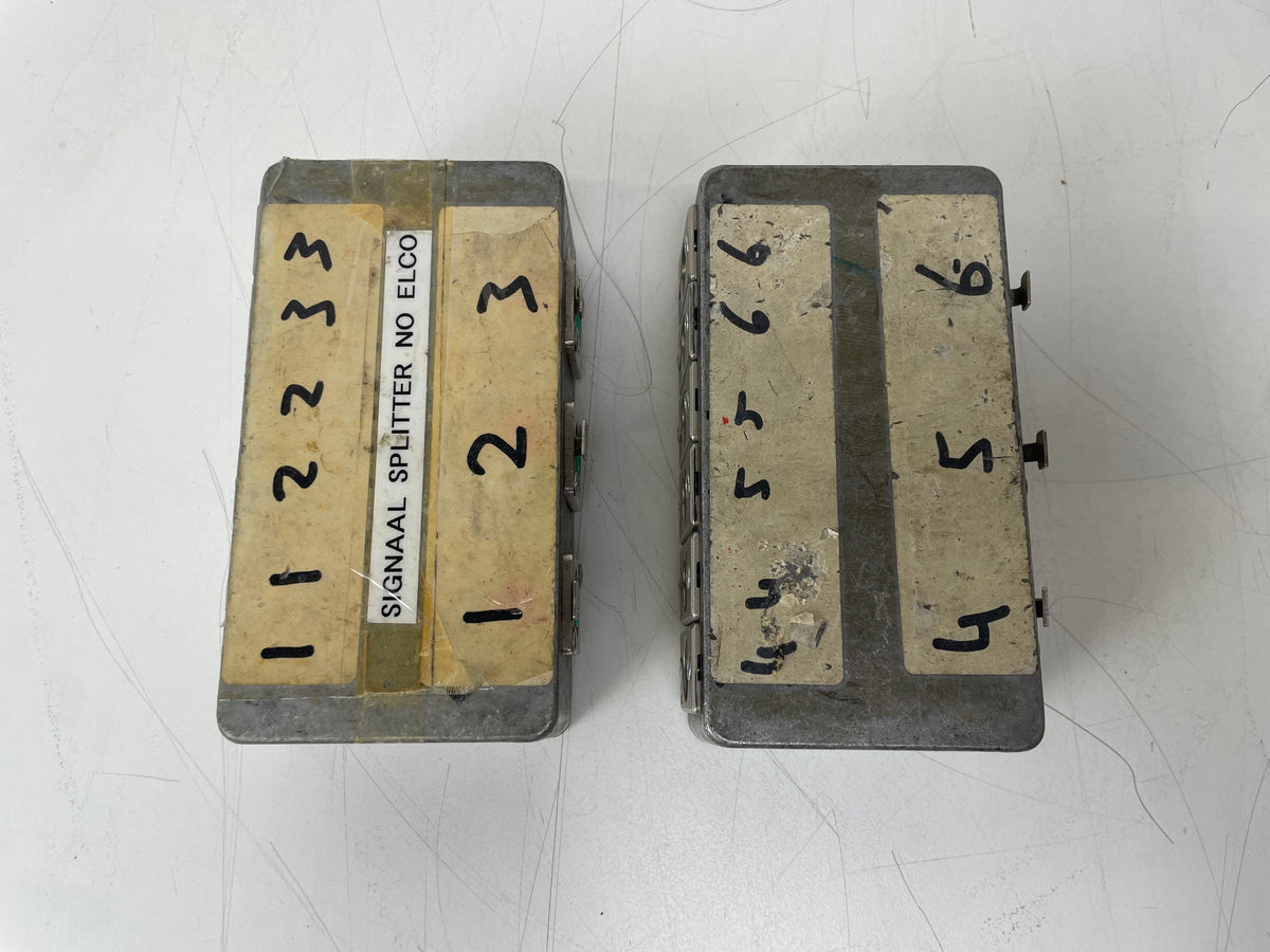 2 x 3-to-6 Signal Splitter – XLR – “No Elco’s” – Vintage / Custom Audio Splitter