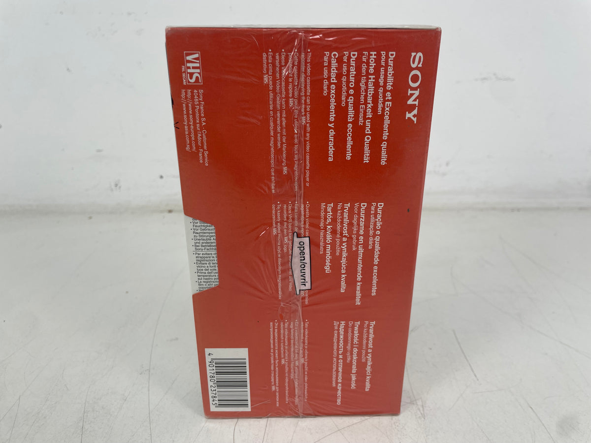 Sony DX 120 VHS Video Cassette – 2 Hours – Factory Sealed NOS