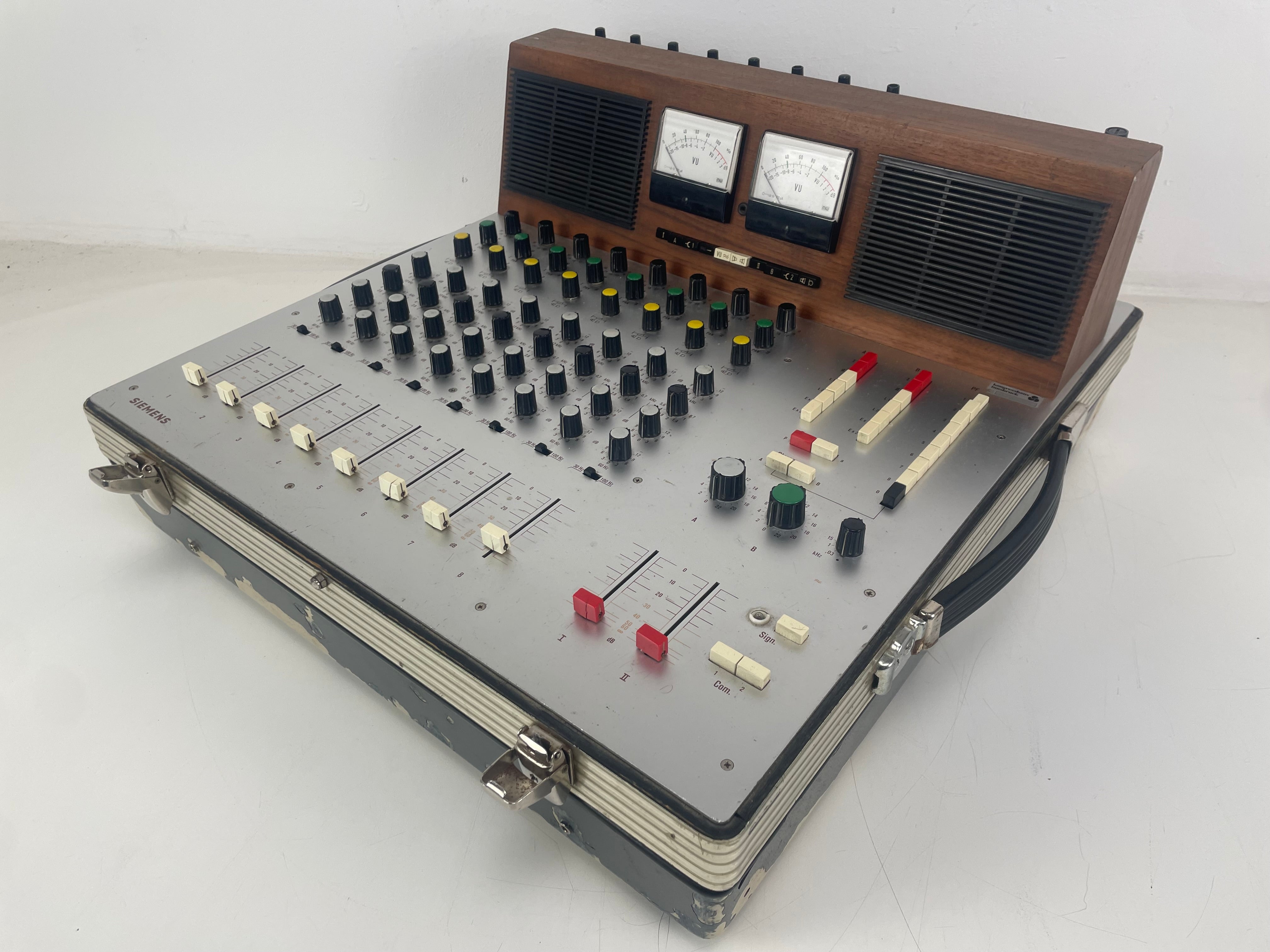 Siemens - WSW ELA 1208 - Analog Studio Mixer - Manual/Cables/PSU Serviced (Recapped)
