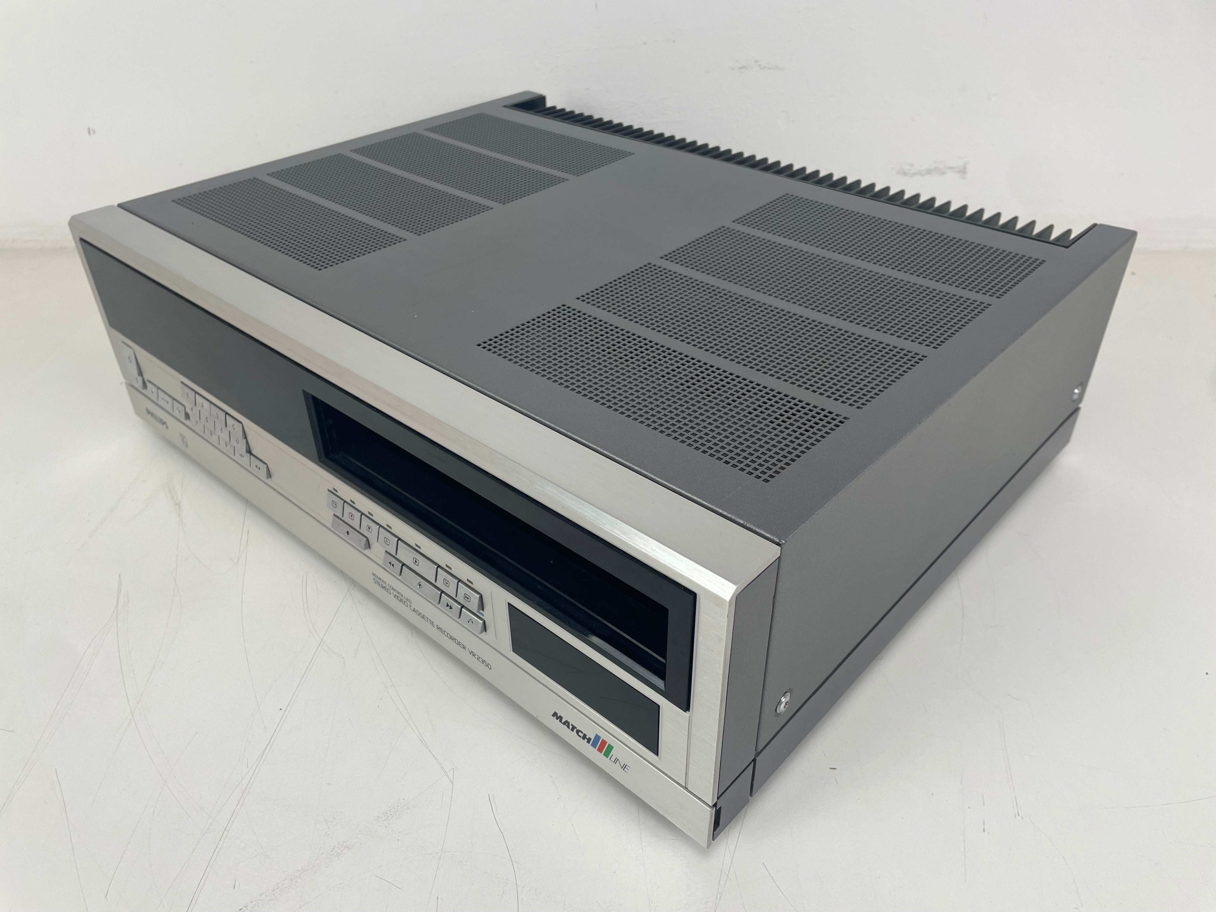 Philips - VR2350/00 - Stereo Video Cassette Recorder - Video2000 - Serviced (Repaired)