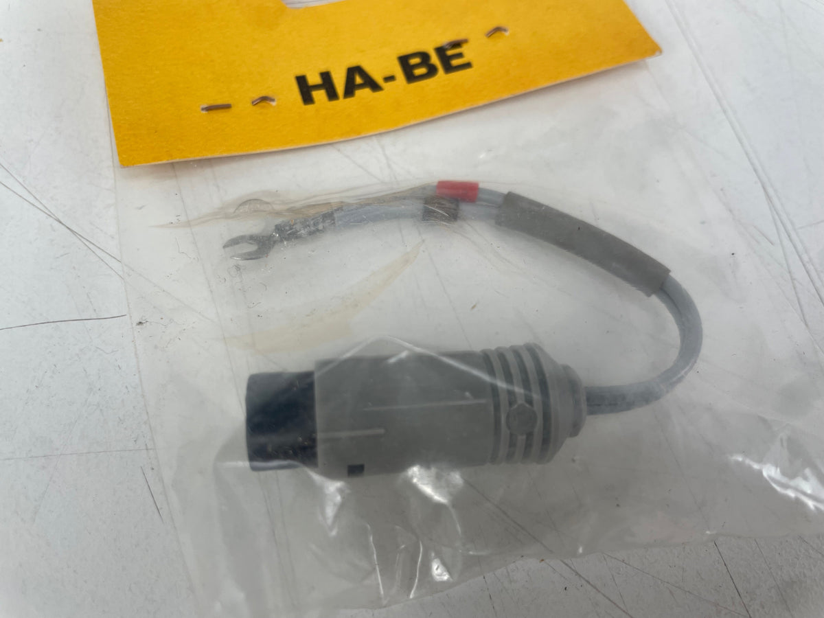 Techno Parts – 2-Pin DIN Female to Fork Terminals – Speaker Adapter Cable – New Old Stock