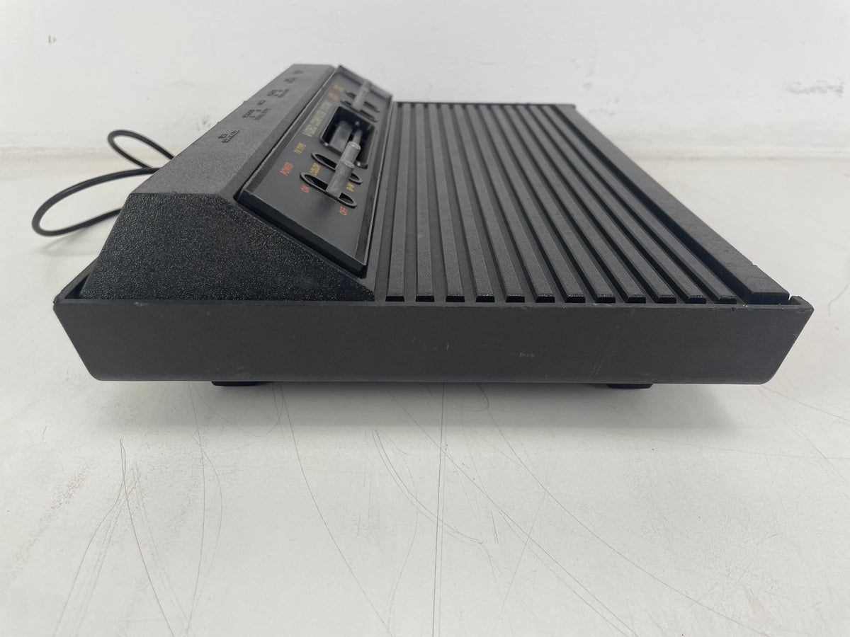 Atari 2600 – Video Computer System – 4-Switch Black Console – As-Is / Untested