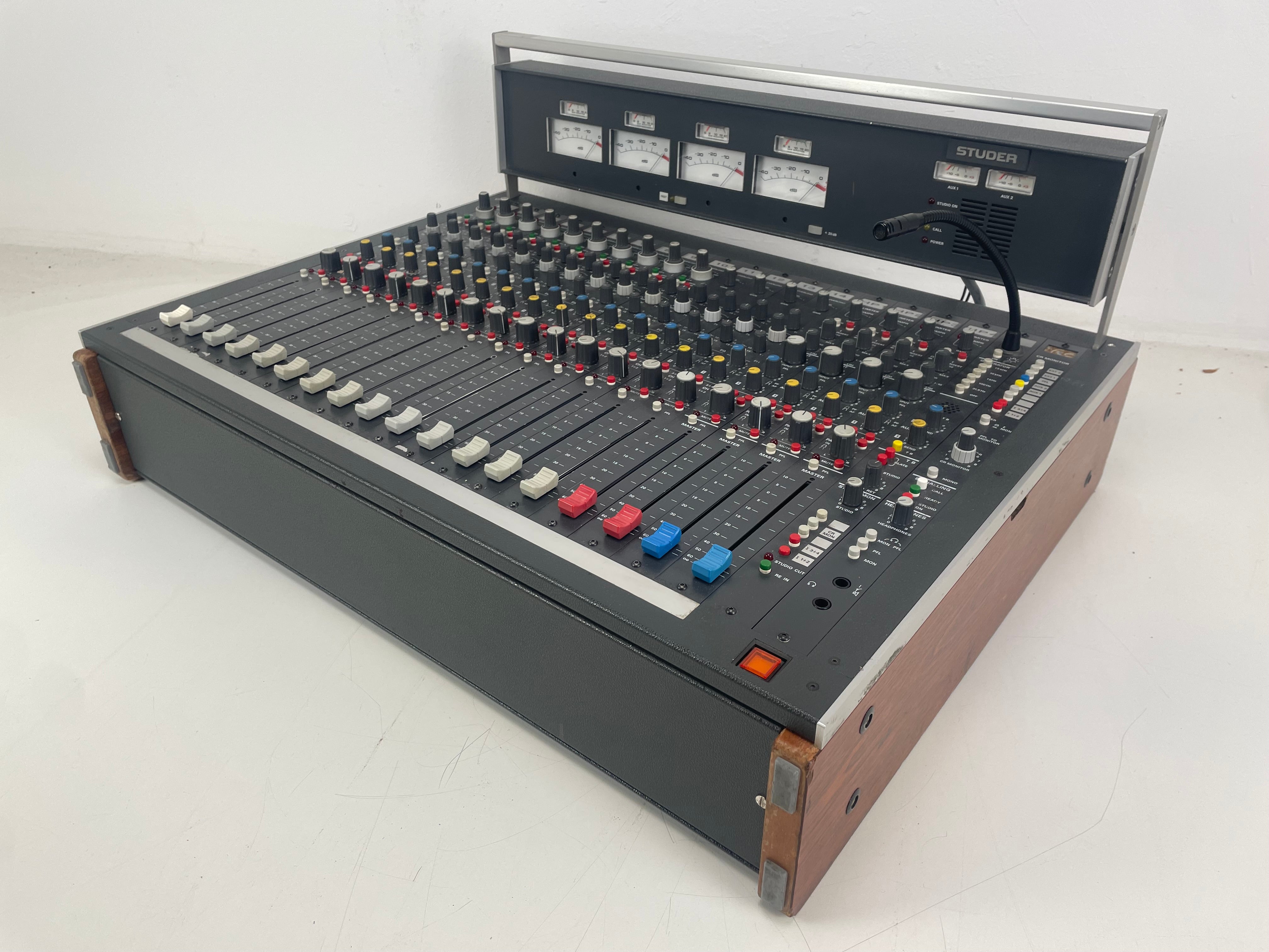 Studer - 962 - Studio Mixer - Inc. Breakout box - D-SUB25  Cable - Rare