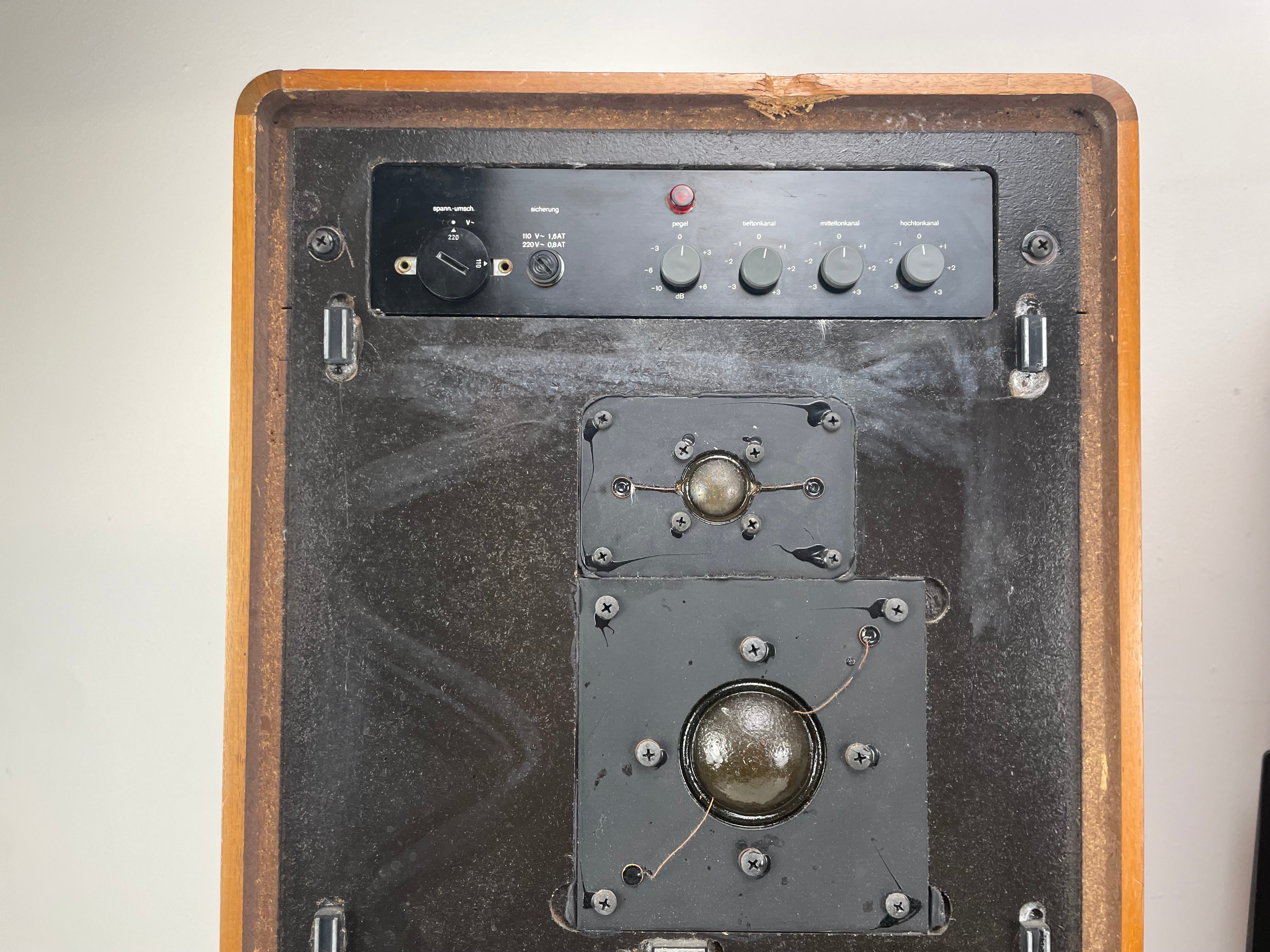 Braun - LV1020 - Active Studio Monitors - Inc. Powercables