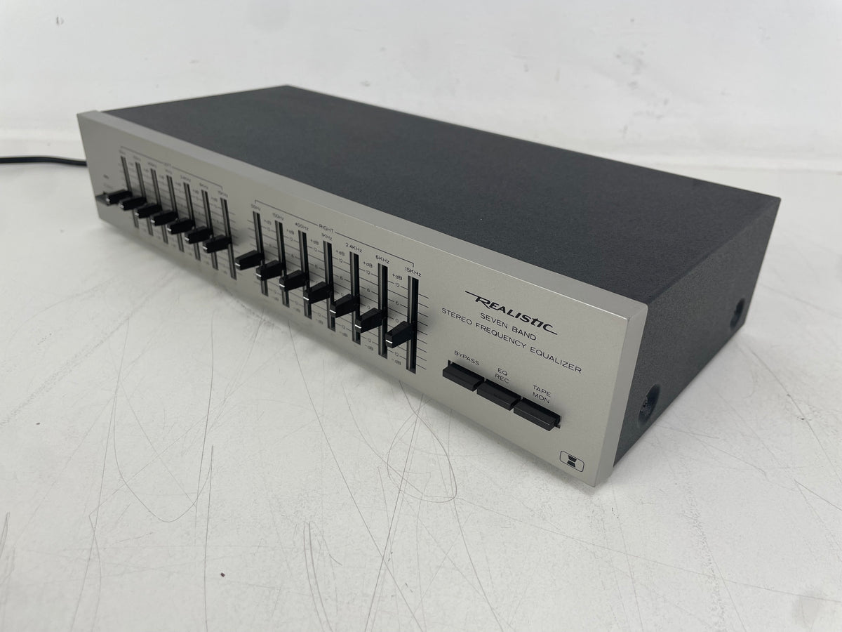 Realistic – 31-1989 – Seven Band Stereo Graphic Equalizer