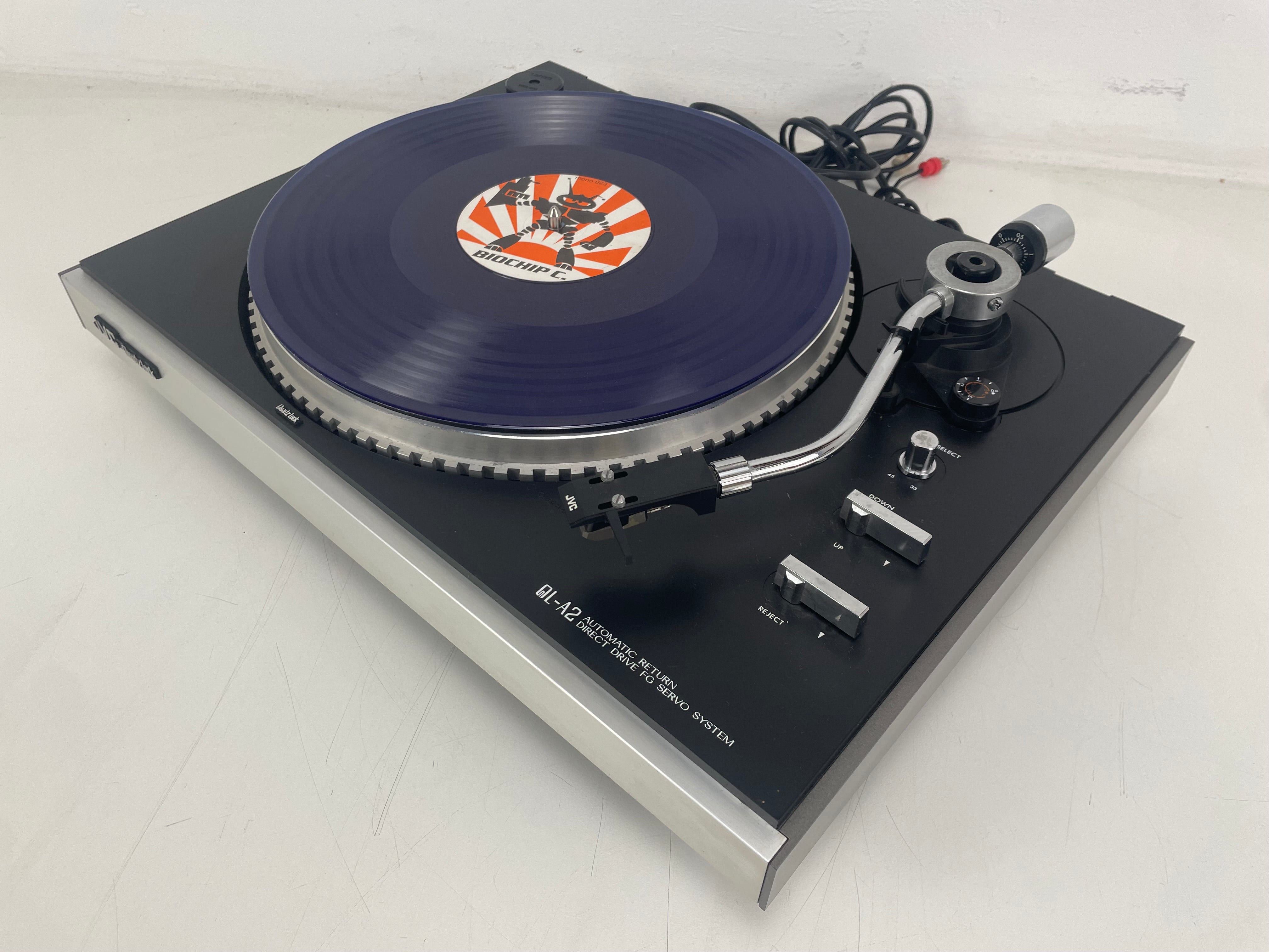 JVC - QL-A2 - Direct Drive Turntable - Inc. JVC Z1S Cartridge - Broken Strobe