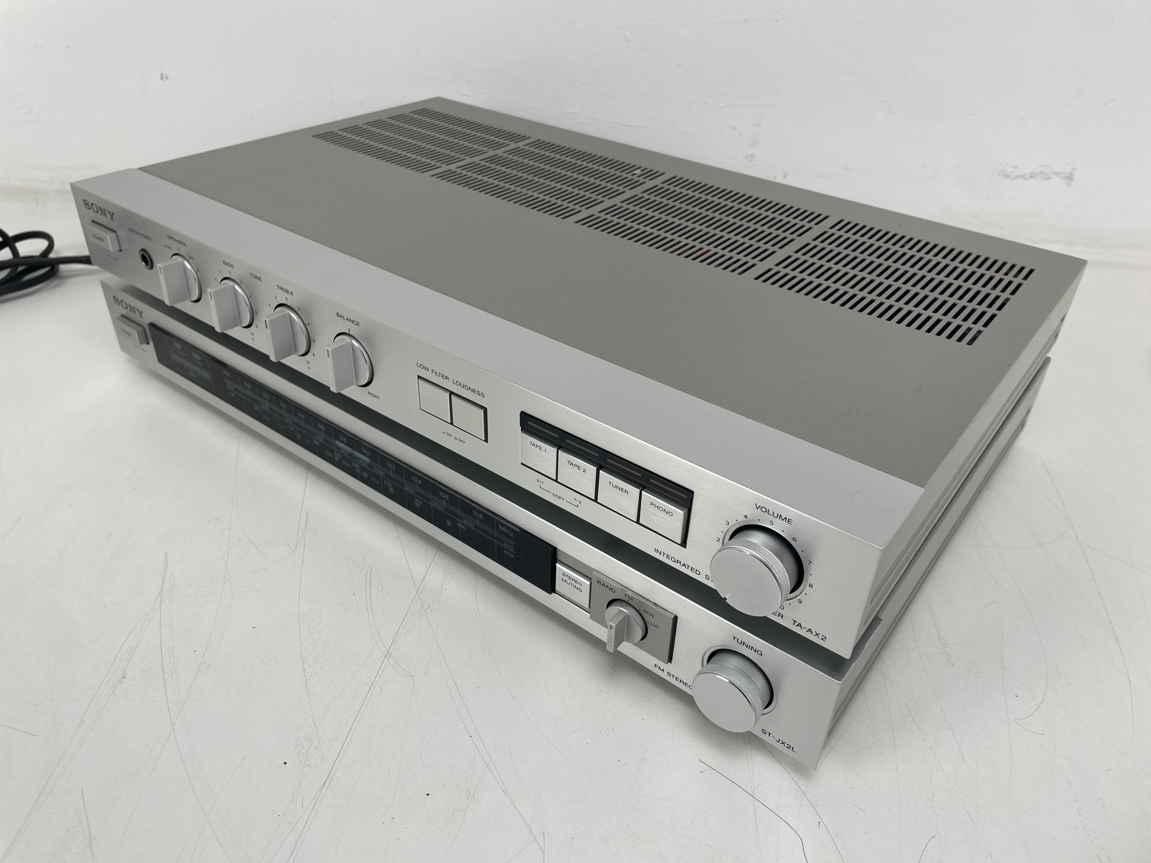 Sony - ST-JX2L/TA-AX2 - Tuner/Amplifer Set - Serviced (Repaired)