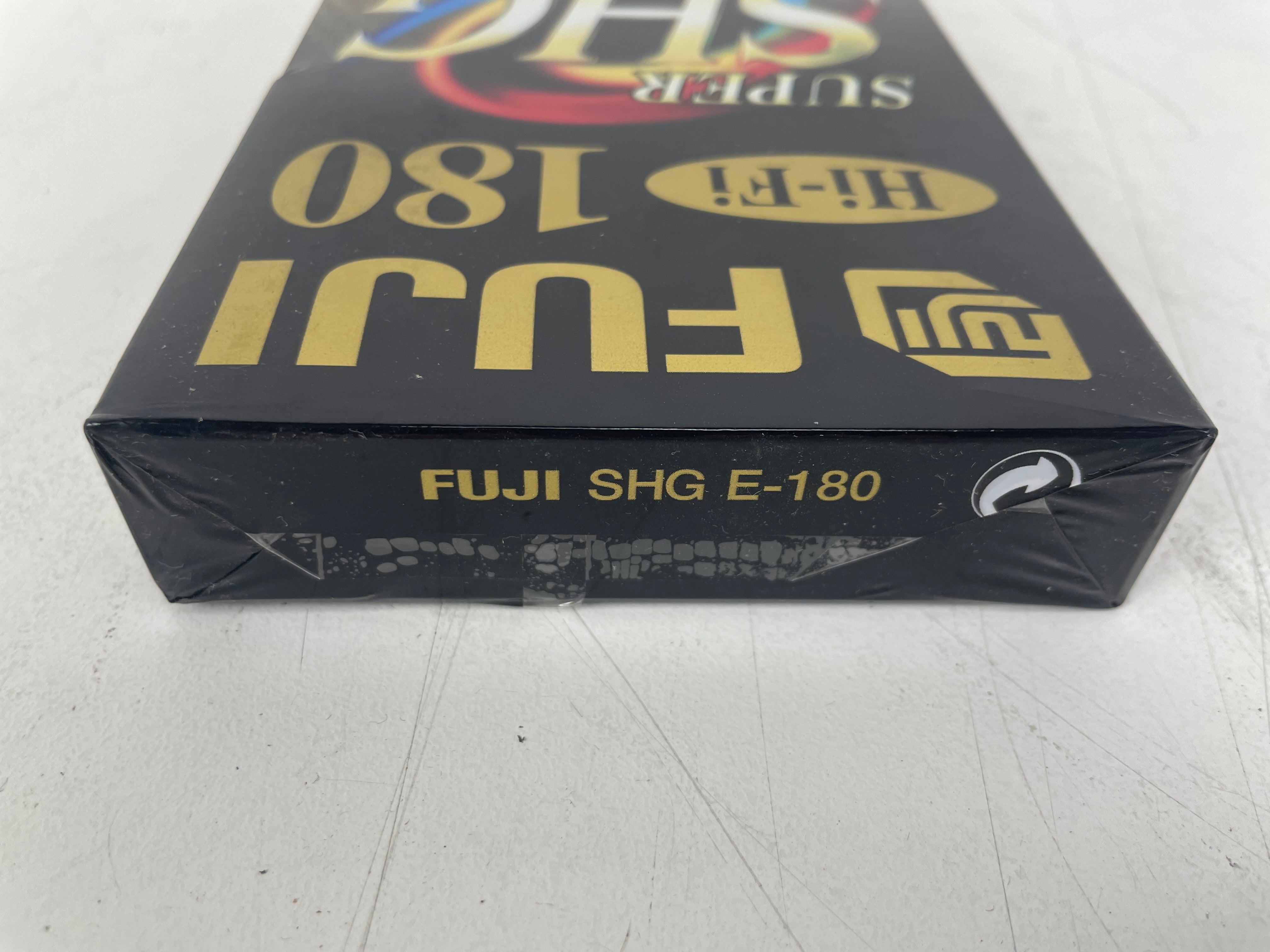 Fuji - SHG E-180 - Hi-Fi Super SHG - VHS Tape - PAL/SECAM - 180 - 3 Hrs - Sealed - NOS