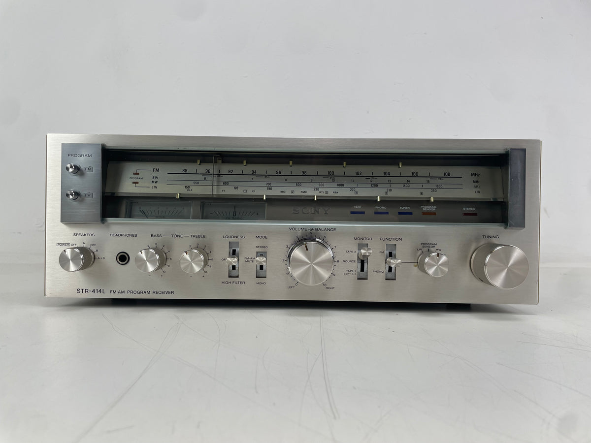 Sony – STR-414L – Vintage FM/AM Stereo Receiver – Serviced (Repaired)